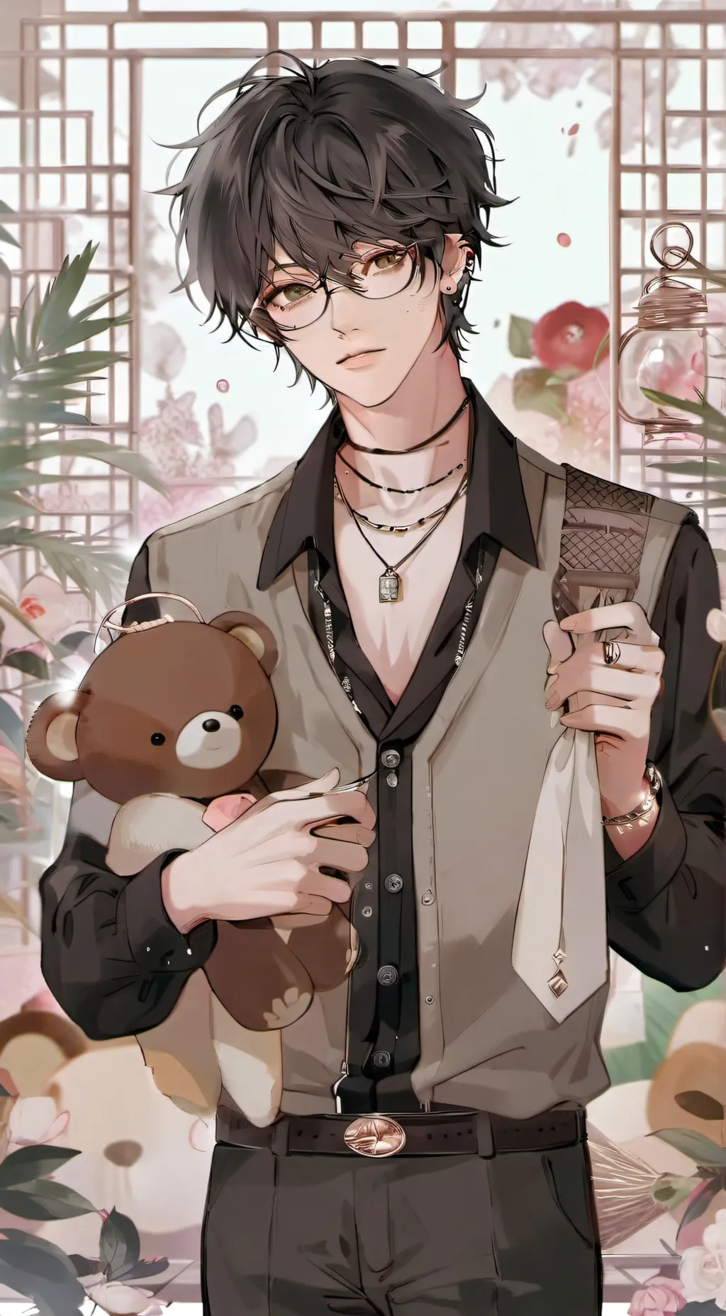 ai character: 🐻🍯kyla🍯🐻 background