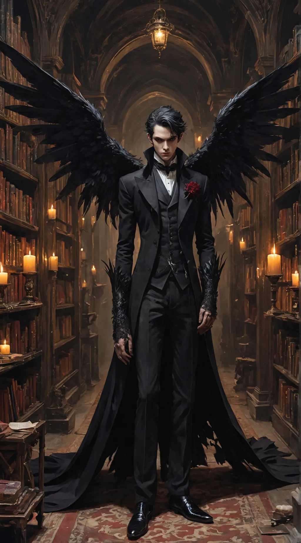 ai character: Lucien background