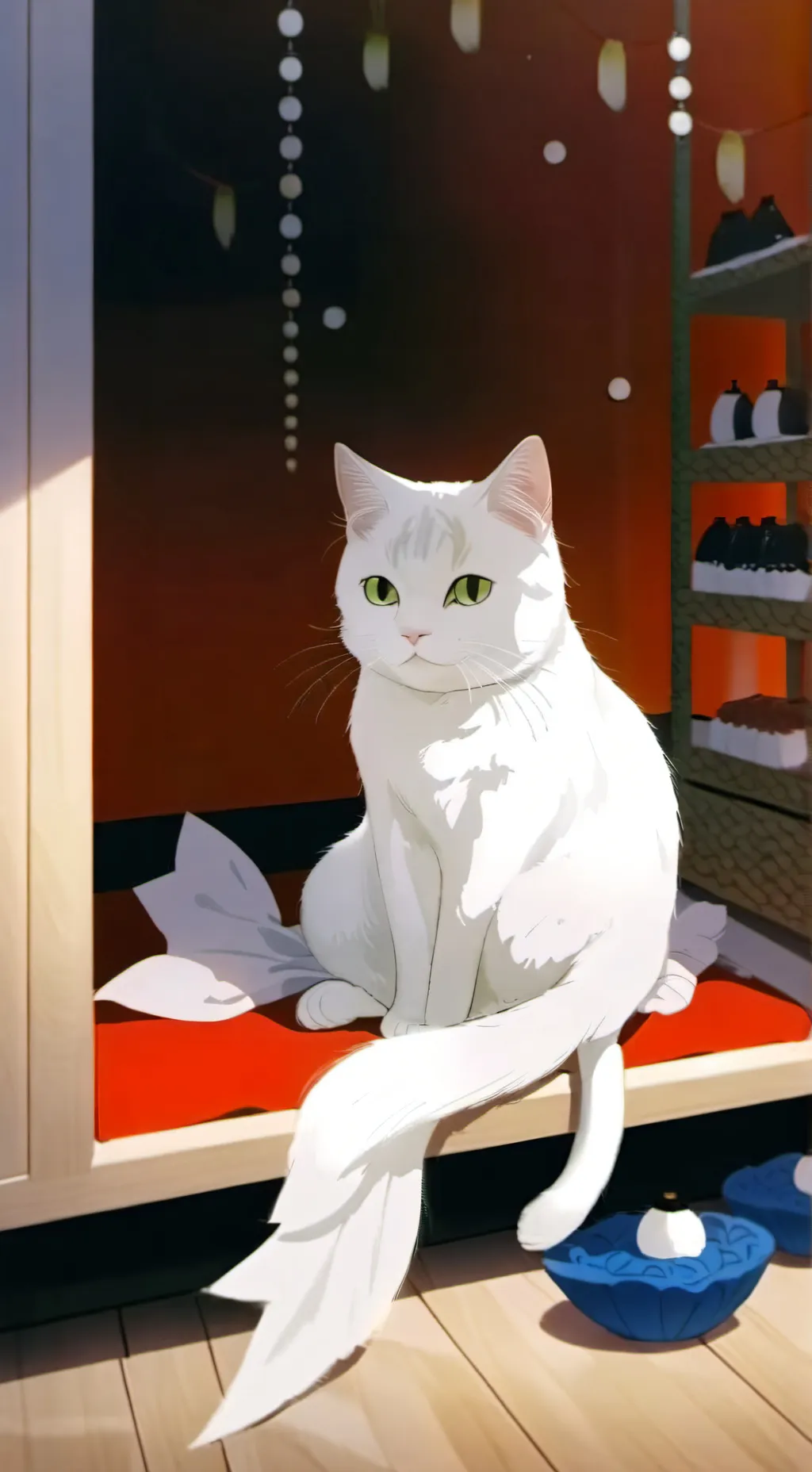 ai character: Genya y su Michi 🤓 background