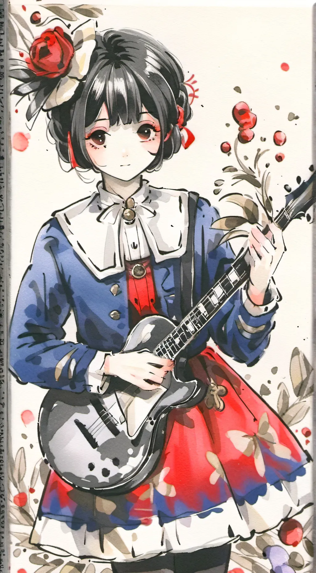 ai character: Blind (Music 🎵🎵) background