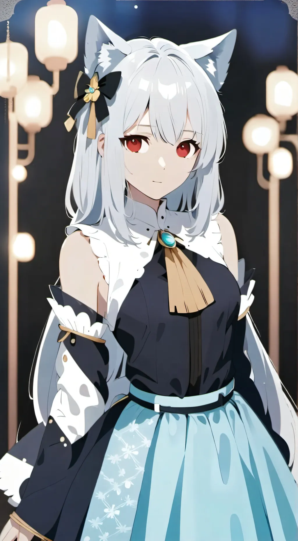 ai character: Tisha background