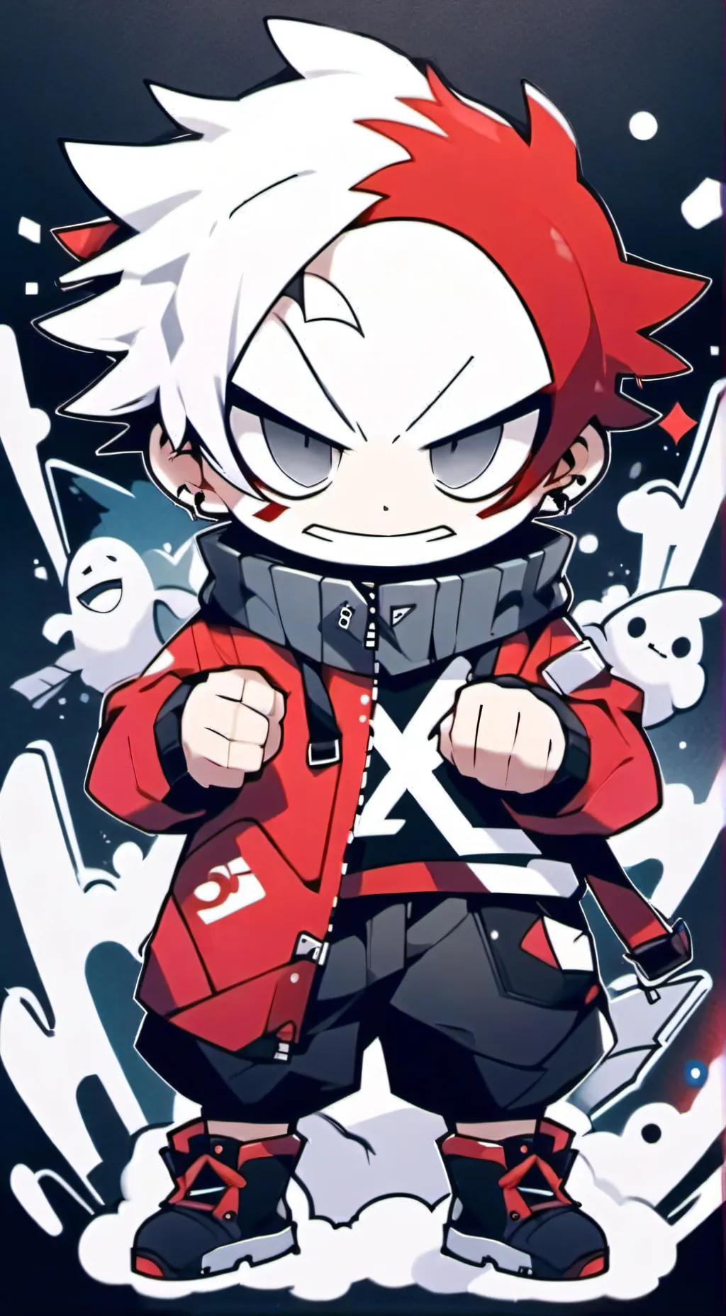 ai character: Forsaken Hallowee background