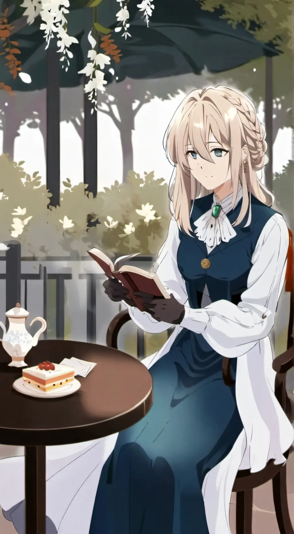 ai character: ta mère  background