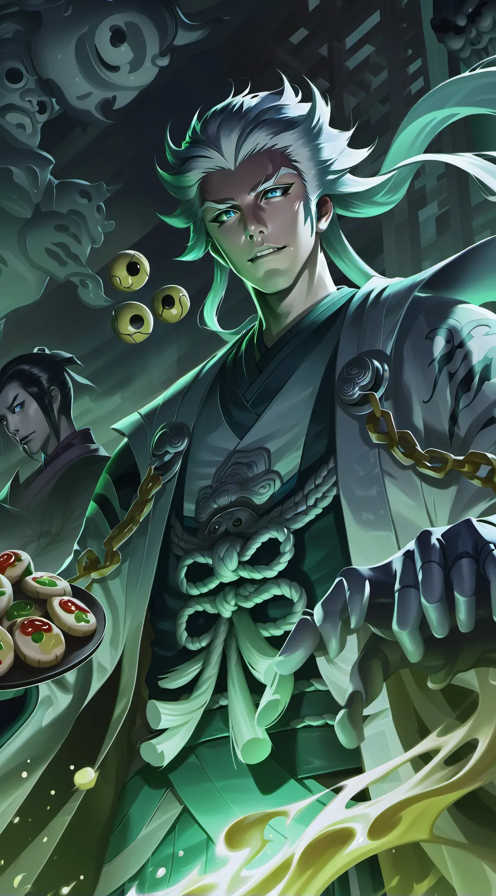 ai character: Yukine background