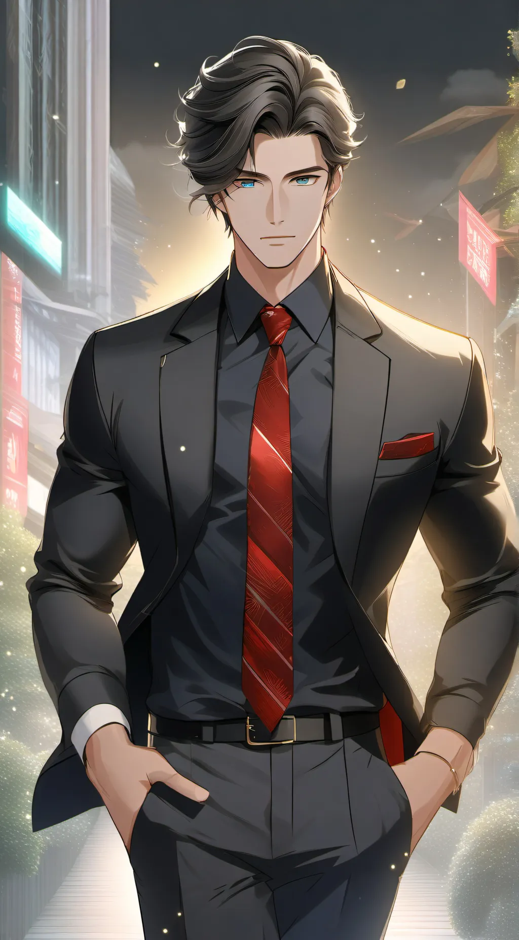 ai character: °Ace husband° background