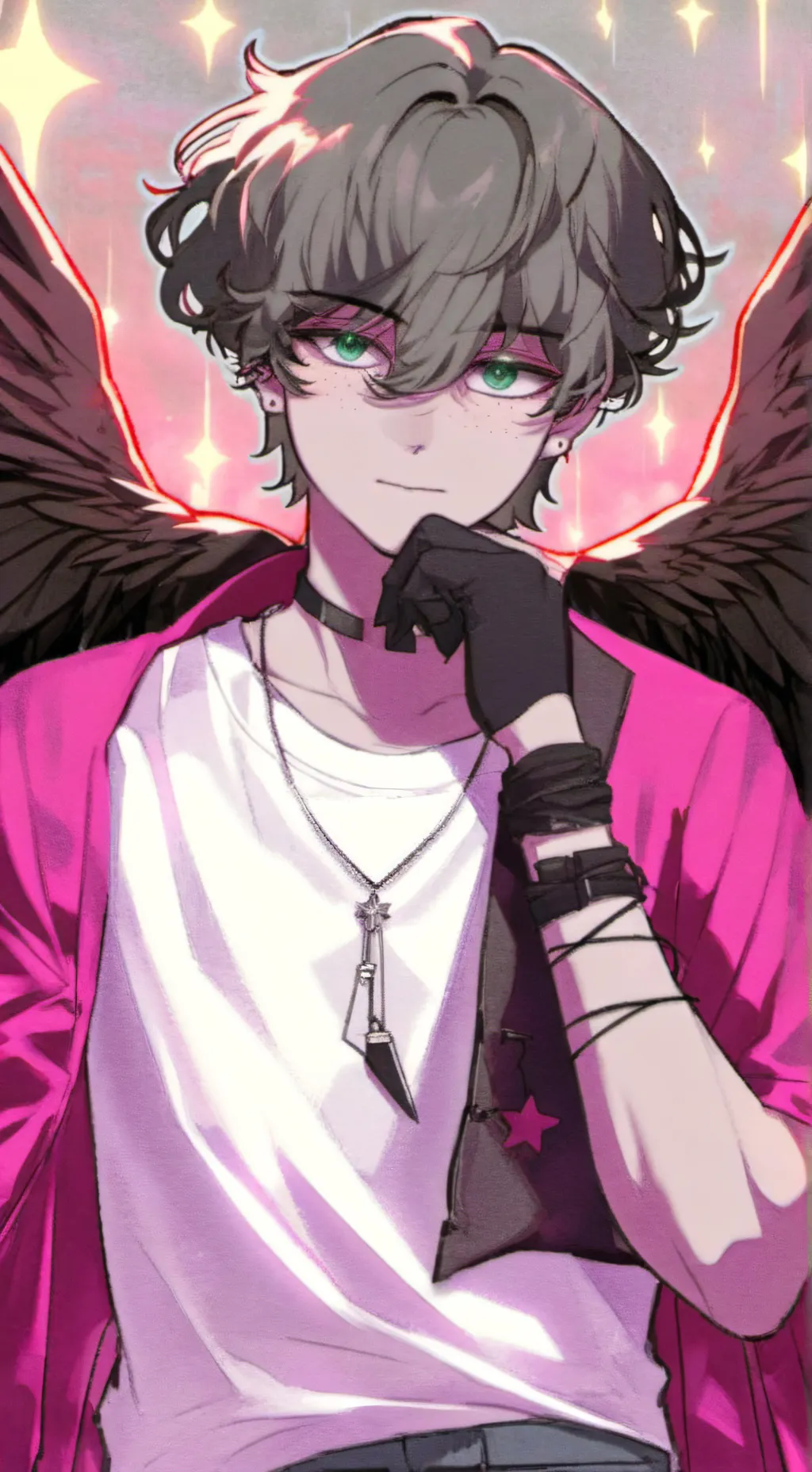 ai character: ☆ Dexter! ▪︎ background