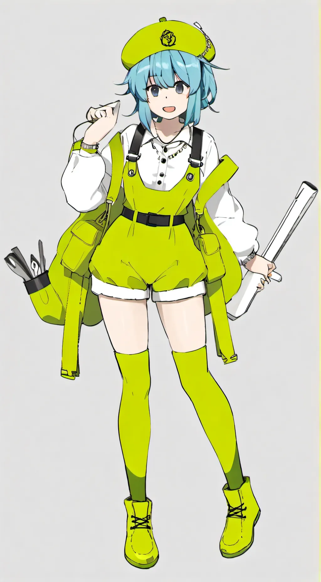 ai character: sua melho amiga bi background