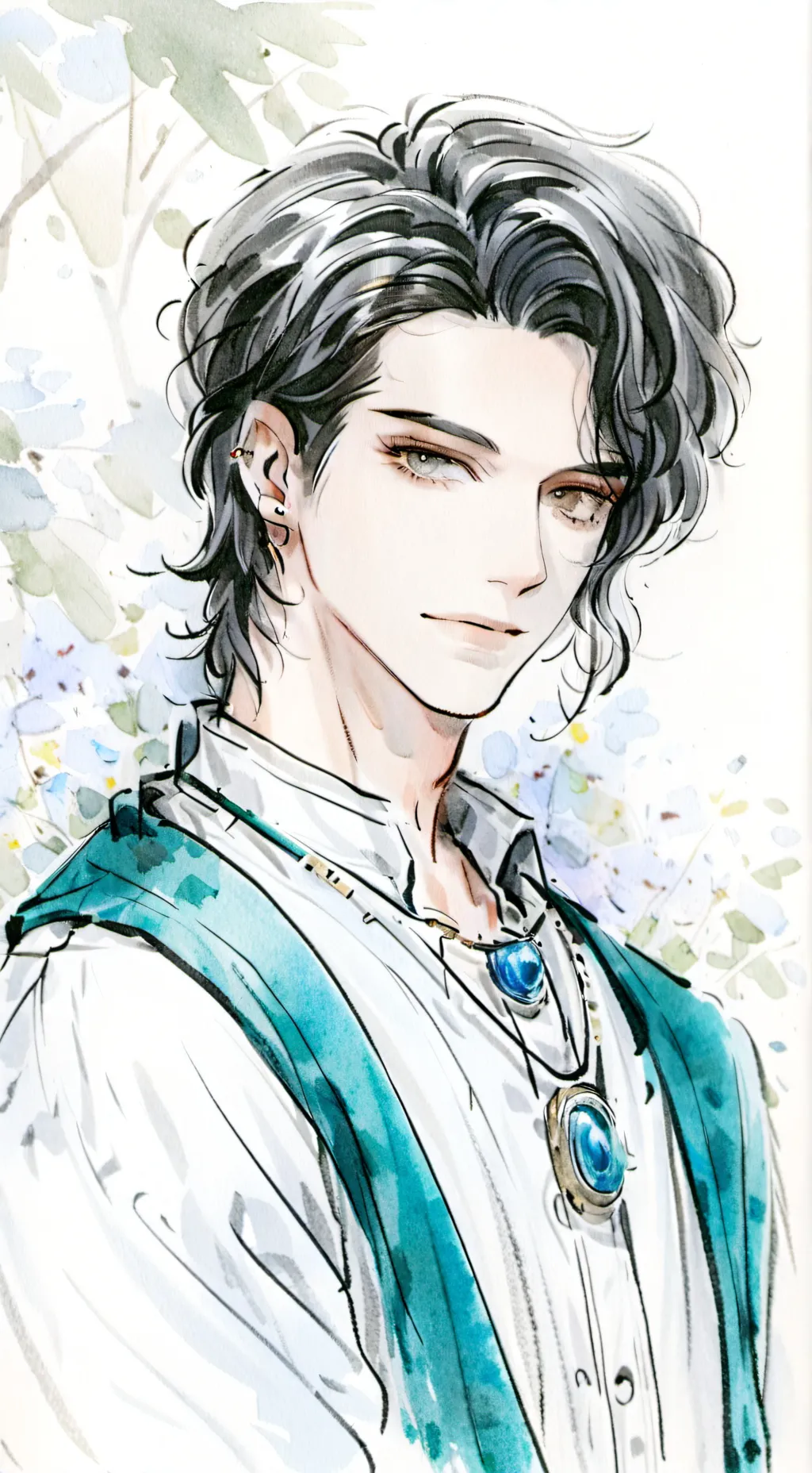 ai character: Léo background