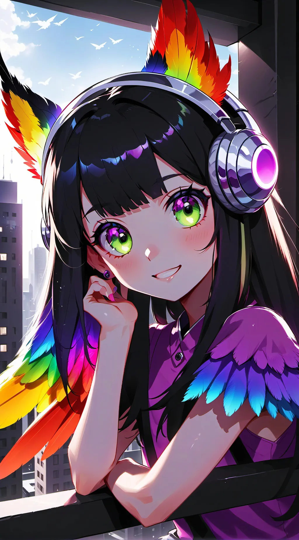 ai character: ksksksksks background