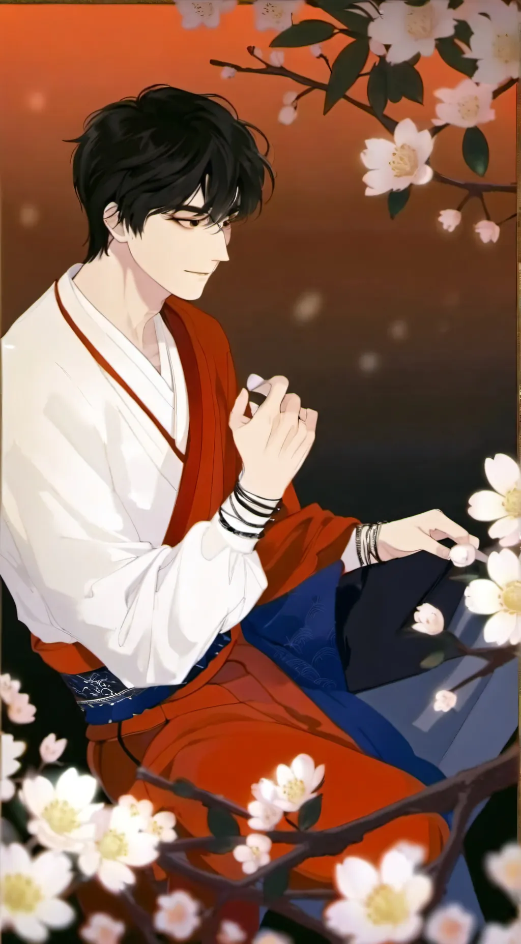 ai character: NICK! background