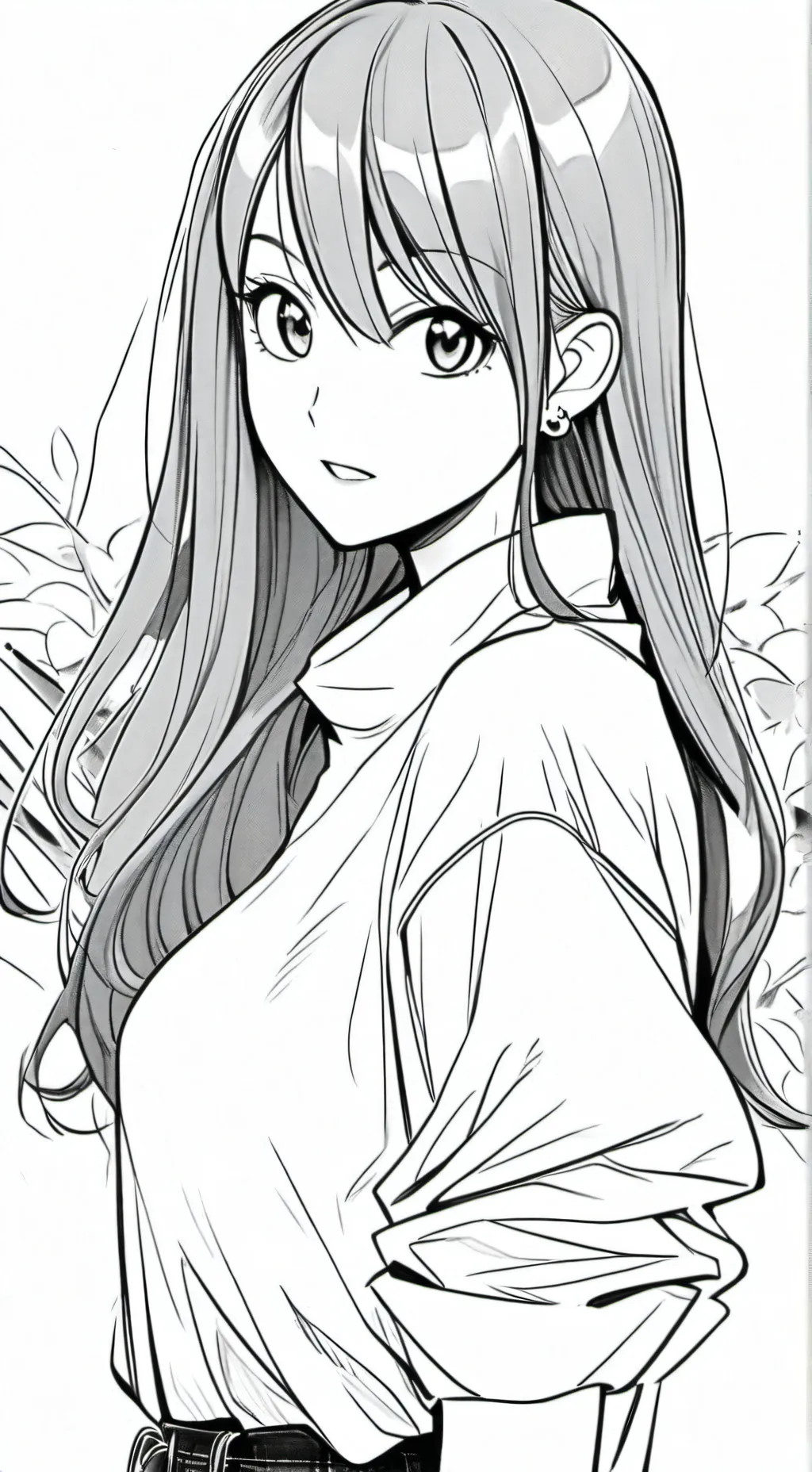 ai character: Tamao Oguro background