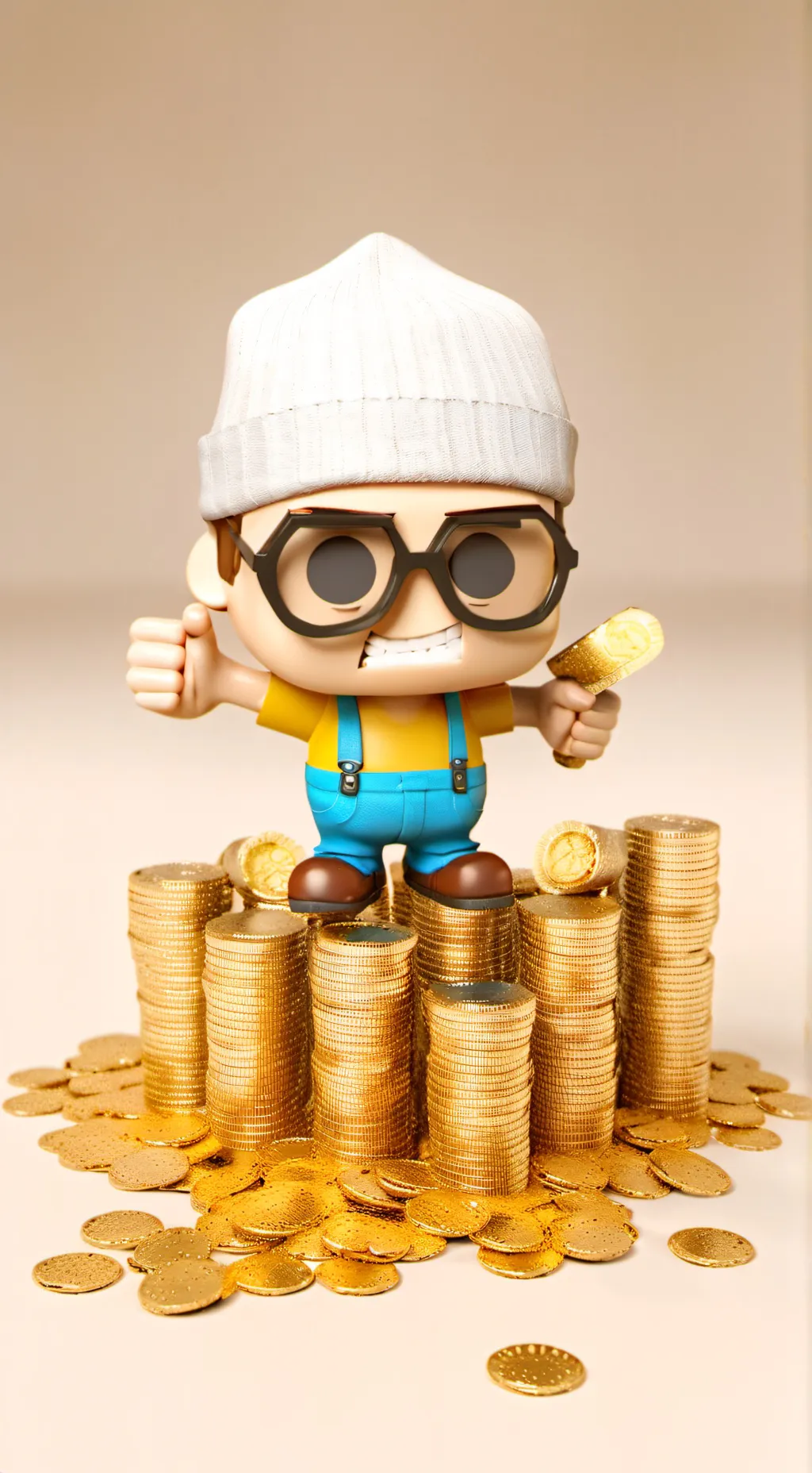 ai character: coolkid and 007n7 background