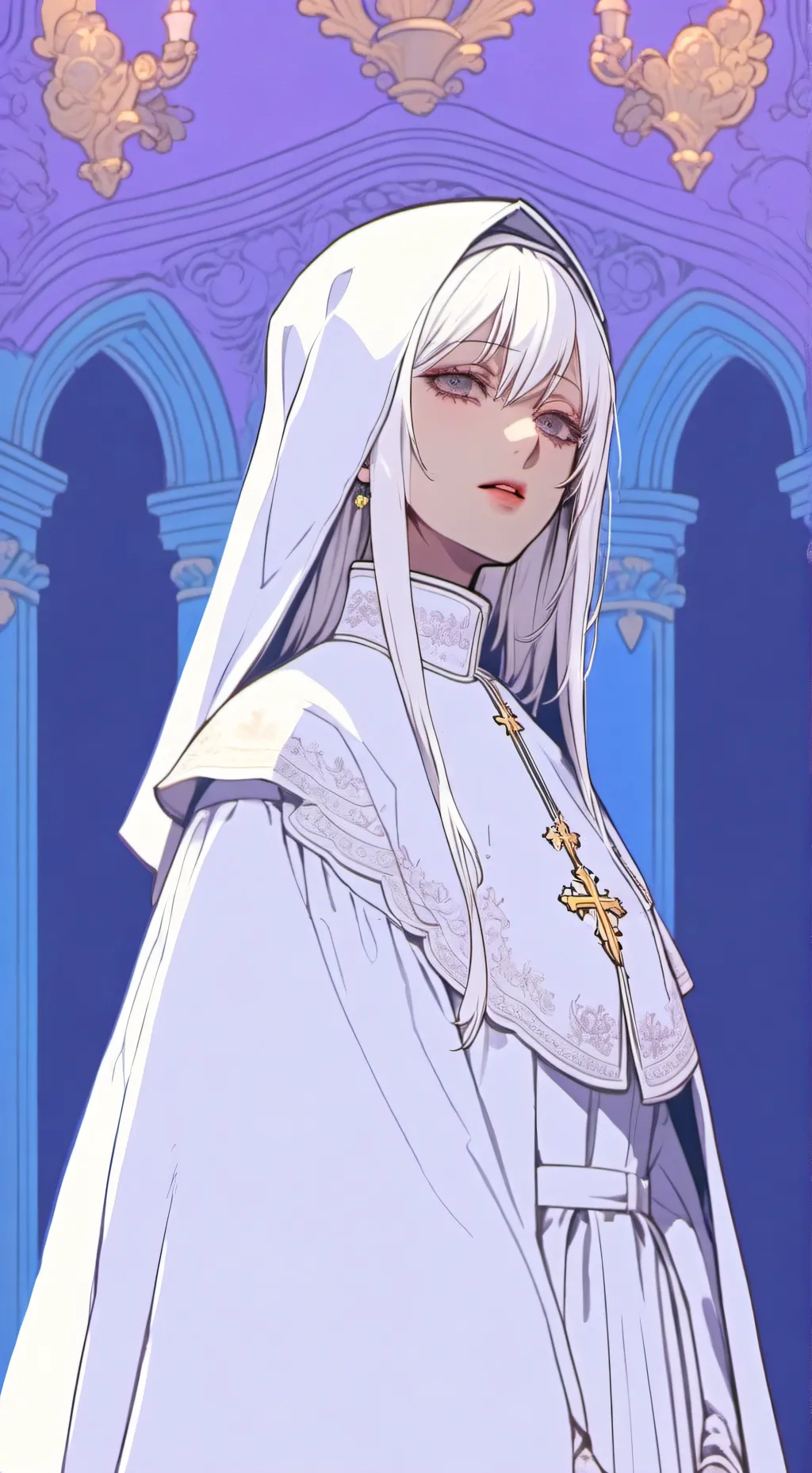 ai character: Sister Evony background