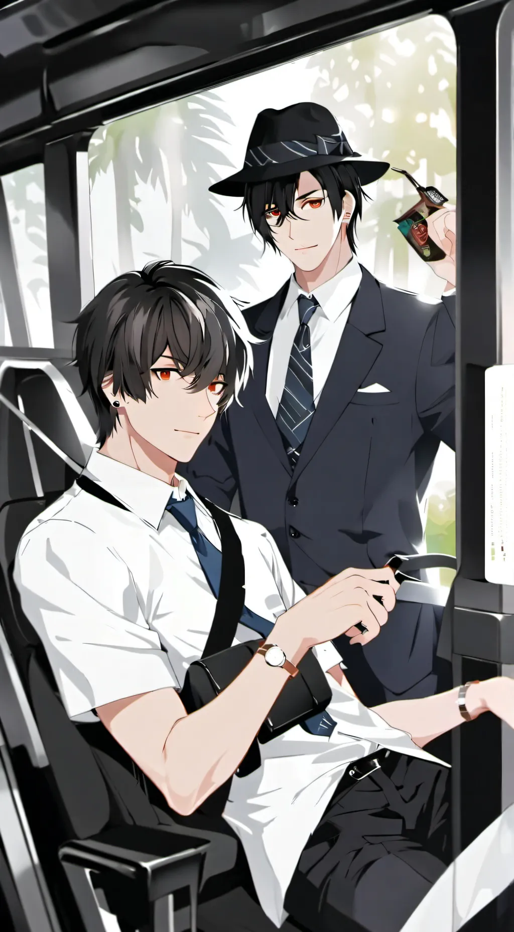 ai character: Become mafia boss background