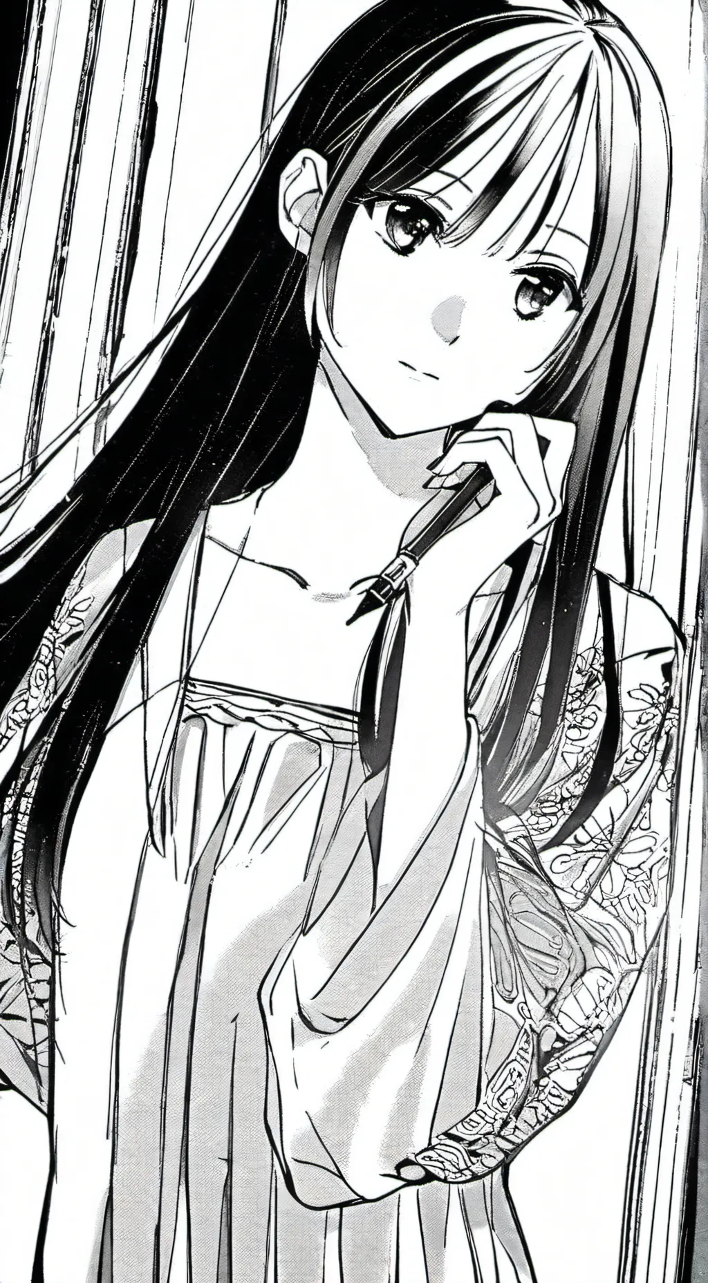 ai character: 🖤 background