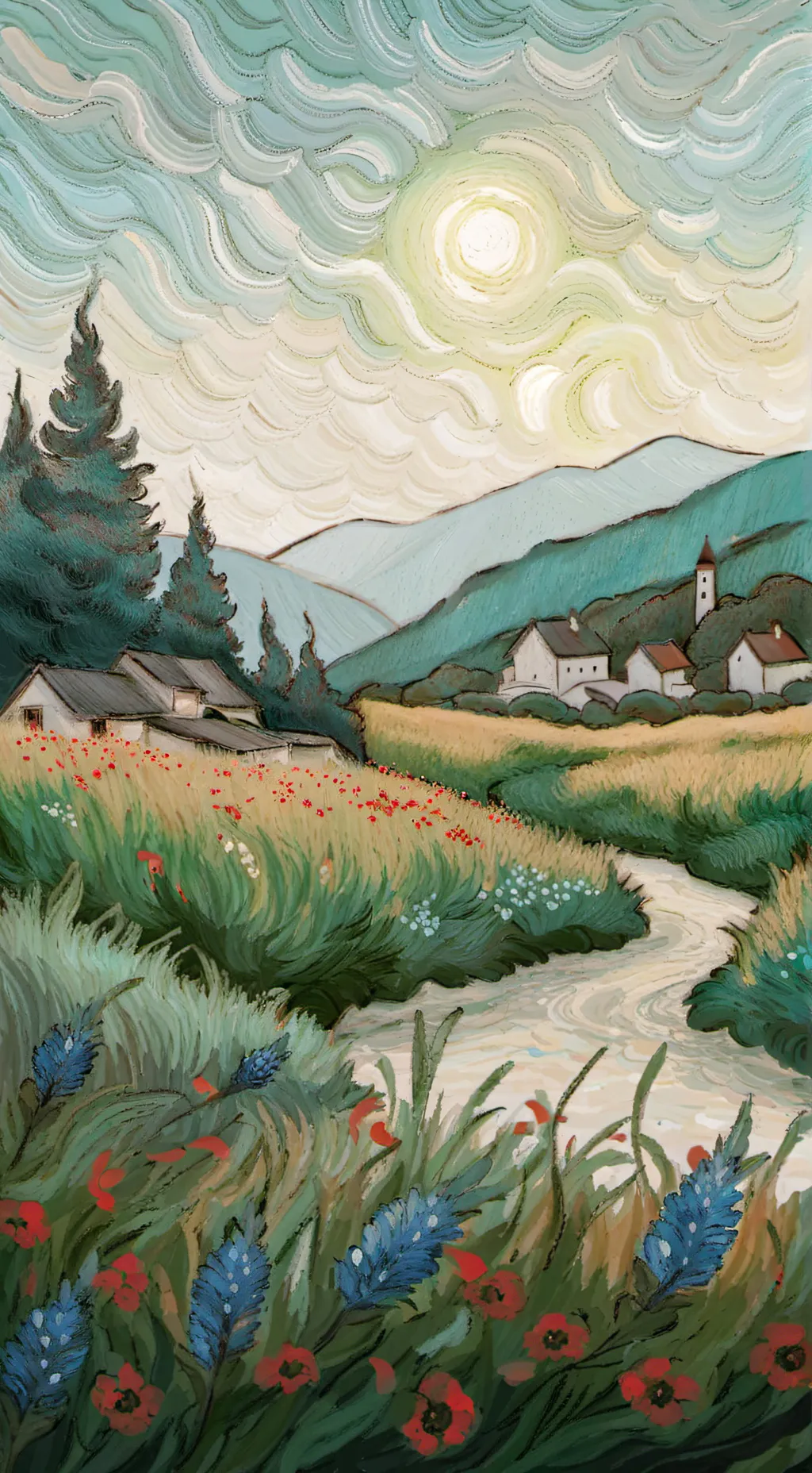 ai character: Easter update/blot background