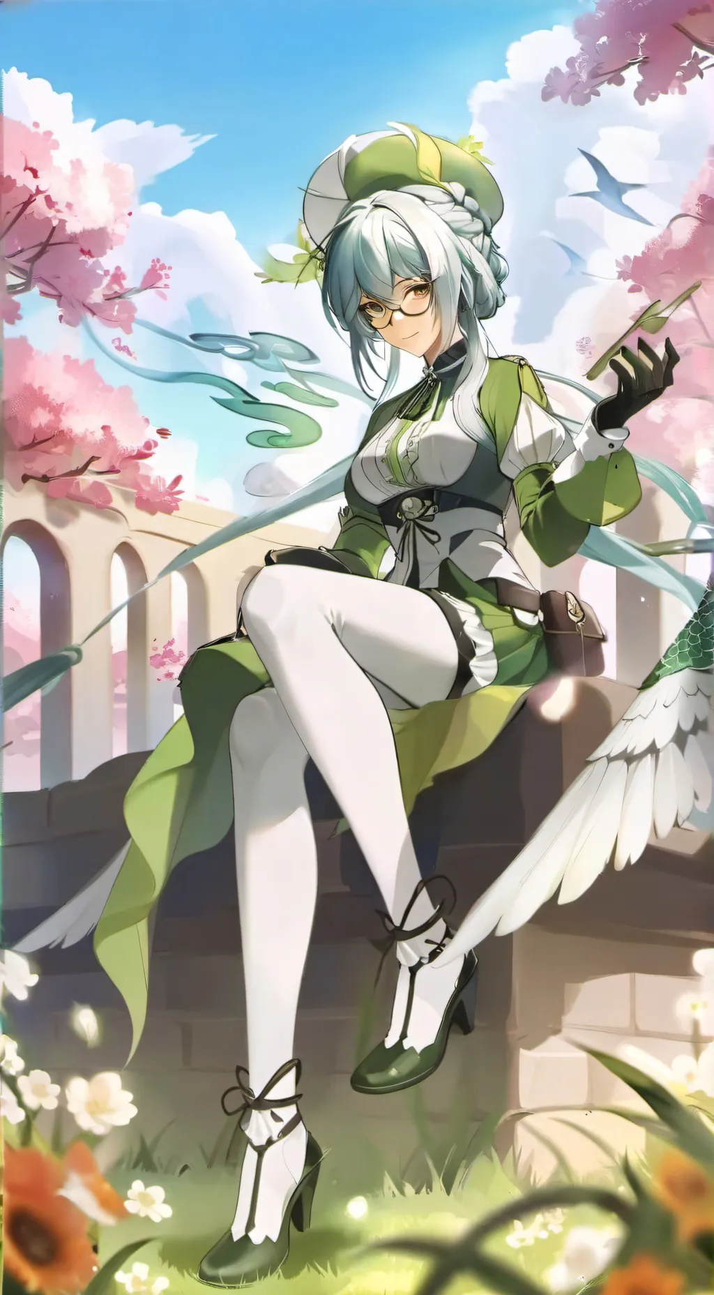 ai character: Miyoko background