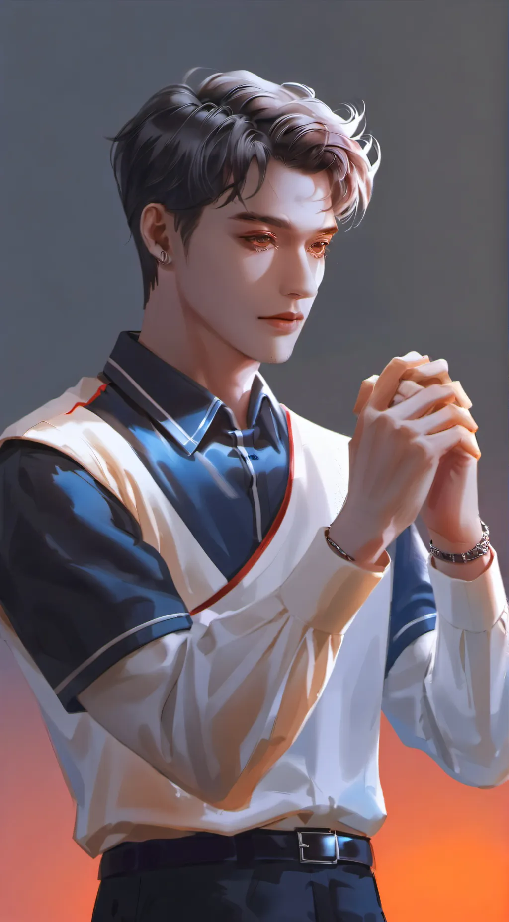 ai character: Mark background