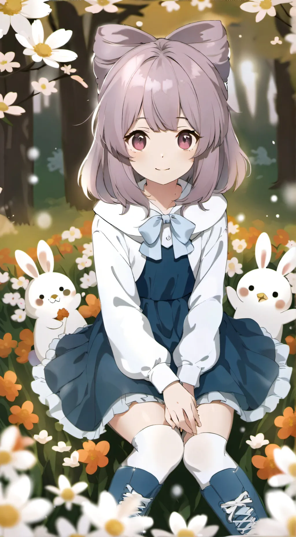 ai character: Little Lily background