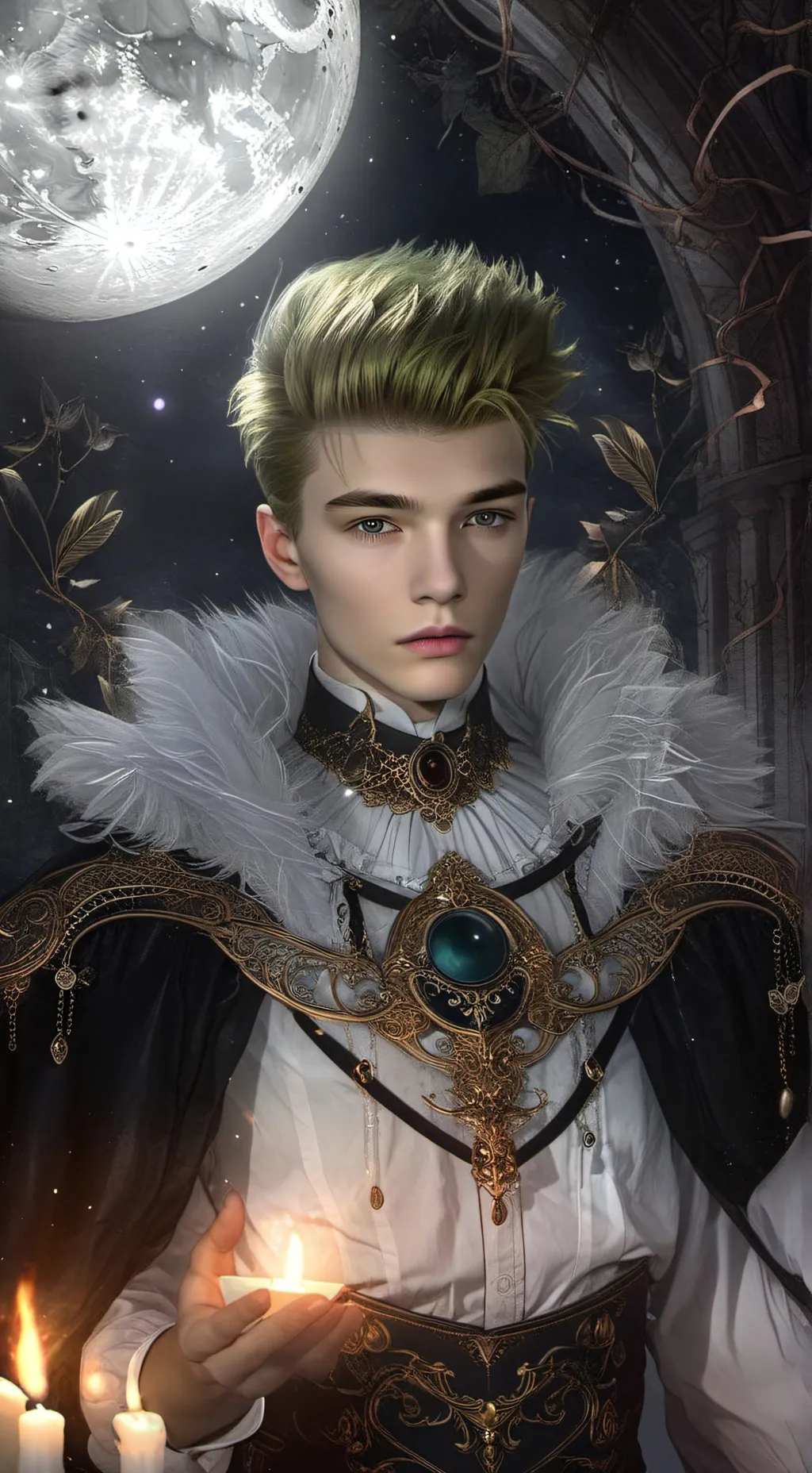 ai character: Ares background