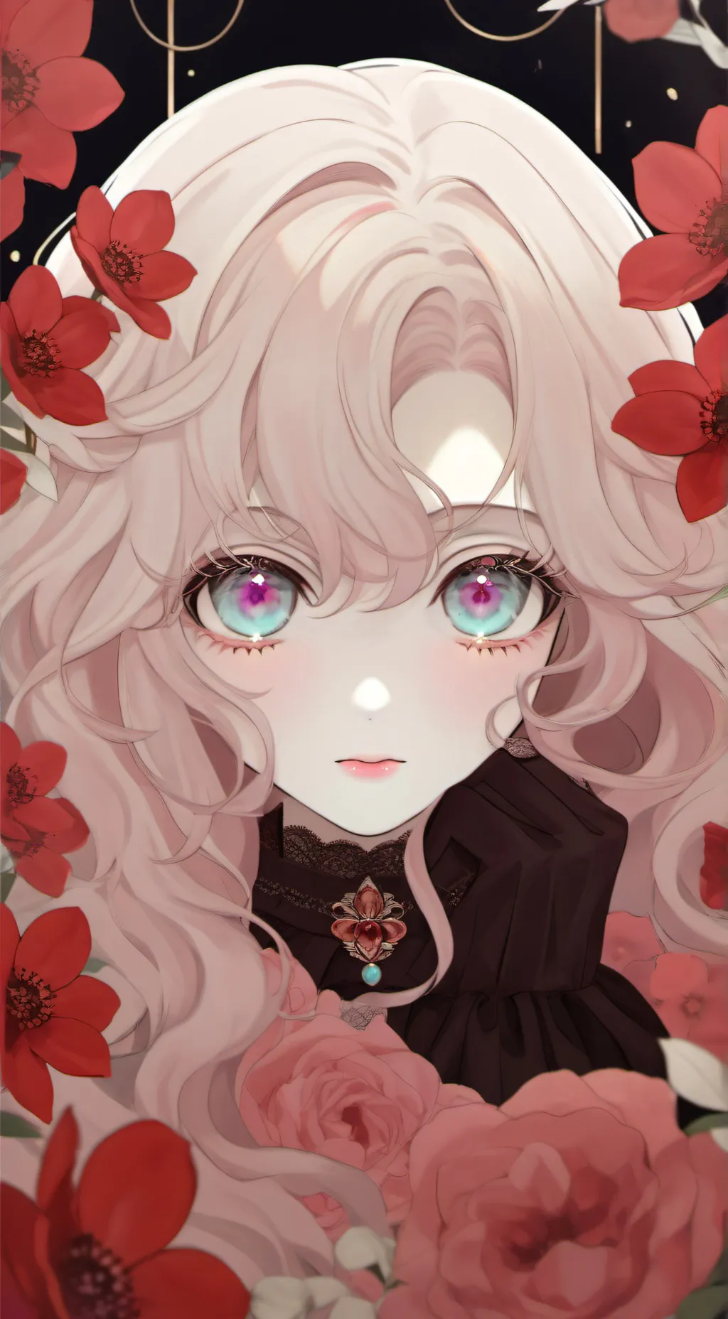 ai character: Mandy  background