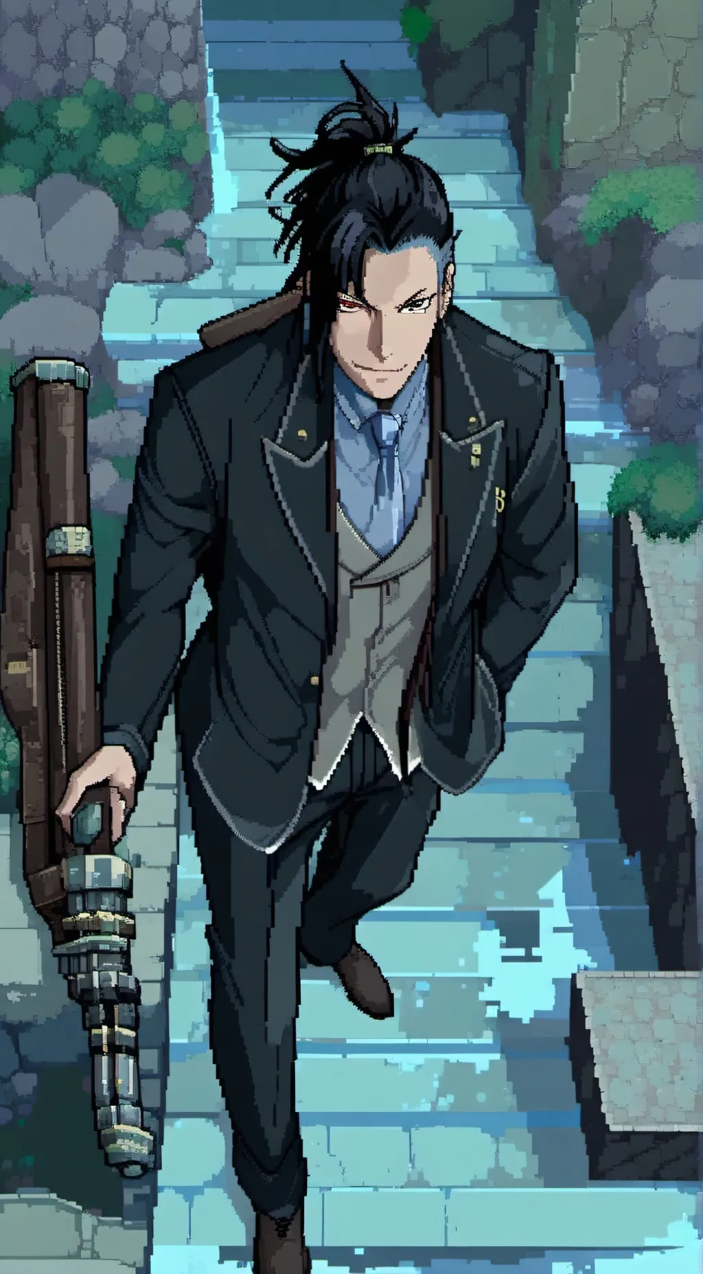 ai character: geto background