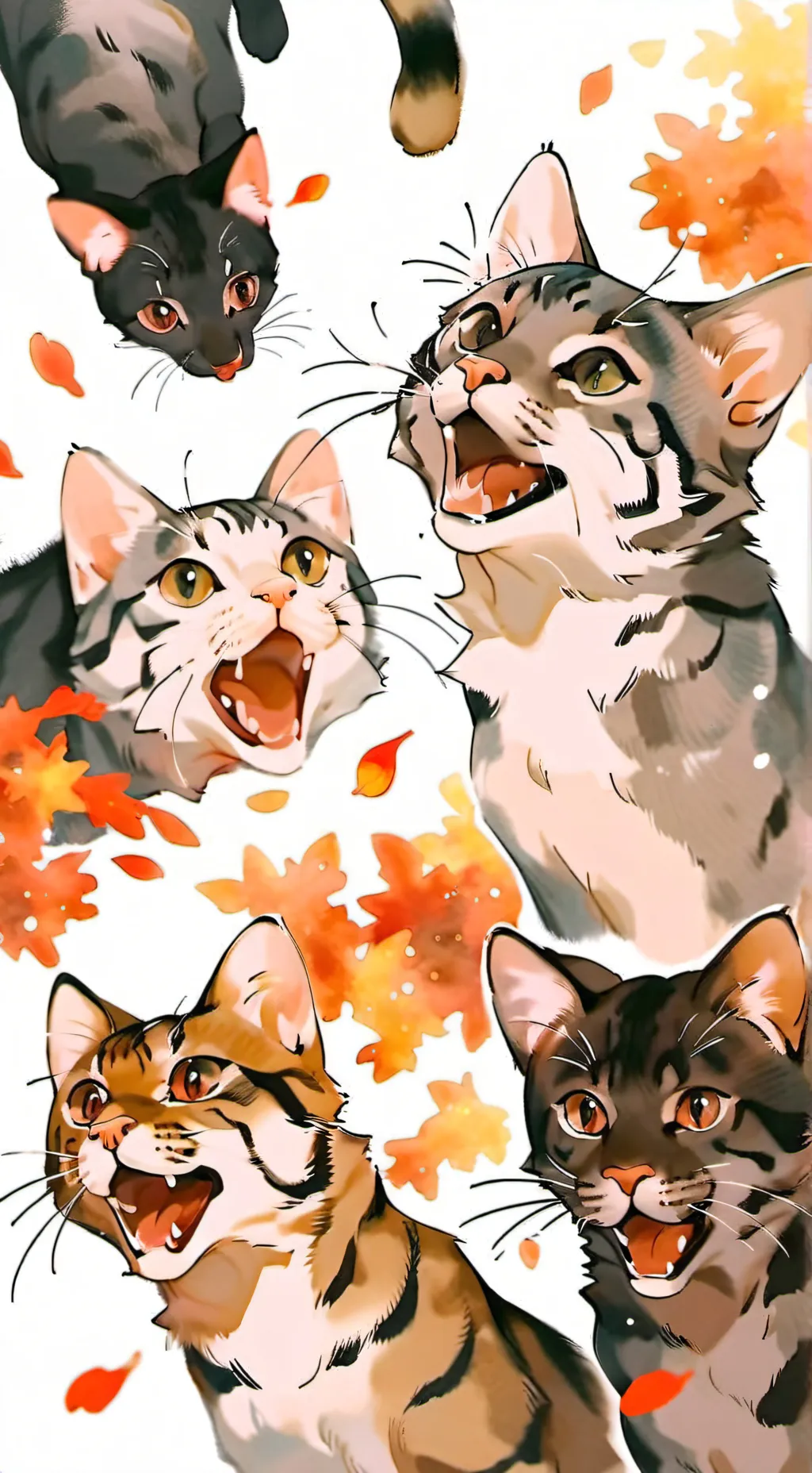 ai character: Warrior Cats V0re background