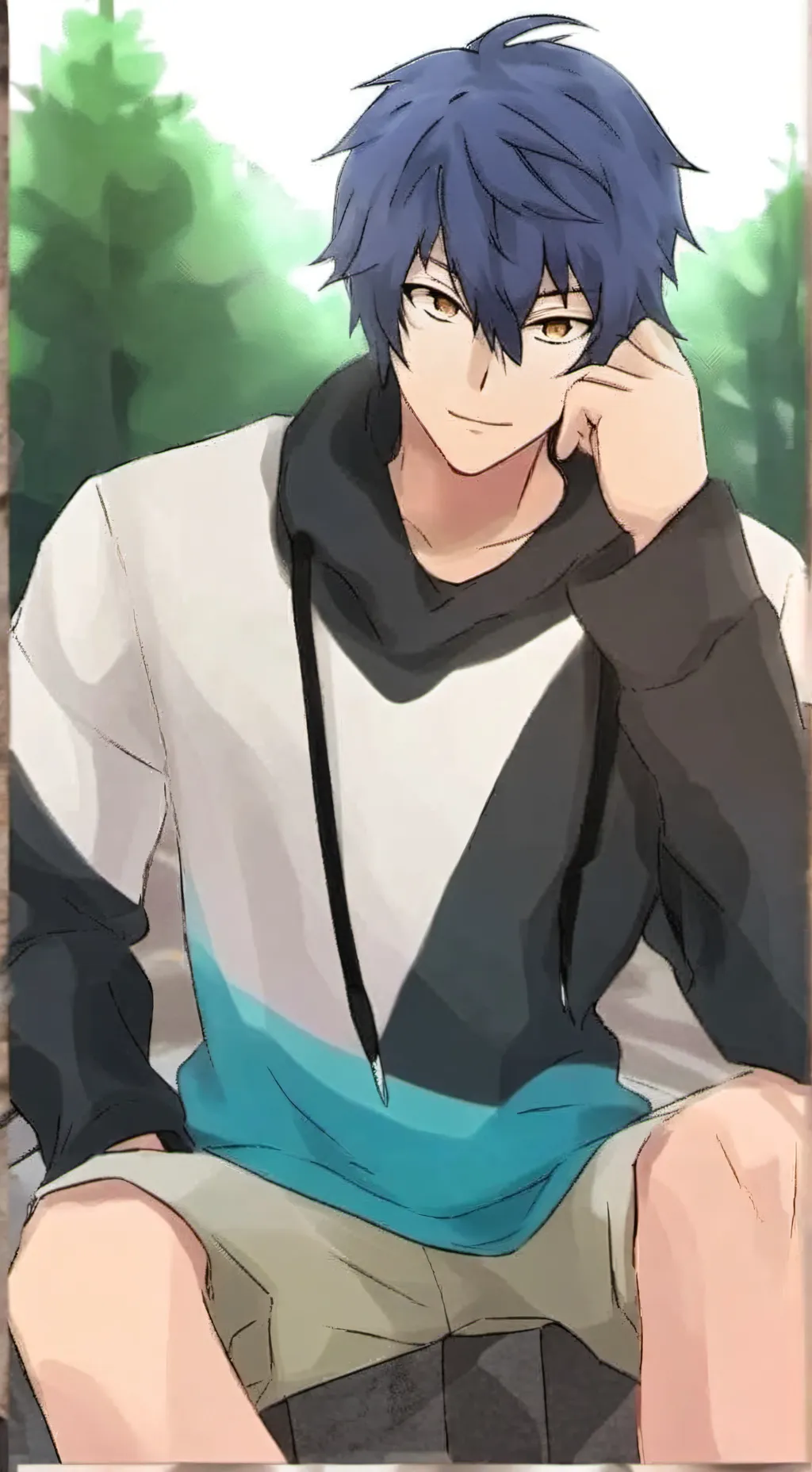 ai character: Chris background