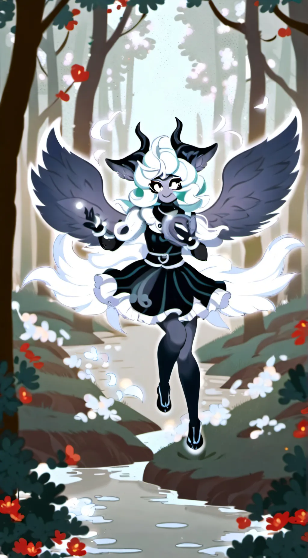 ai character: BLACKPEARL C. background