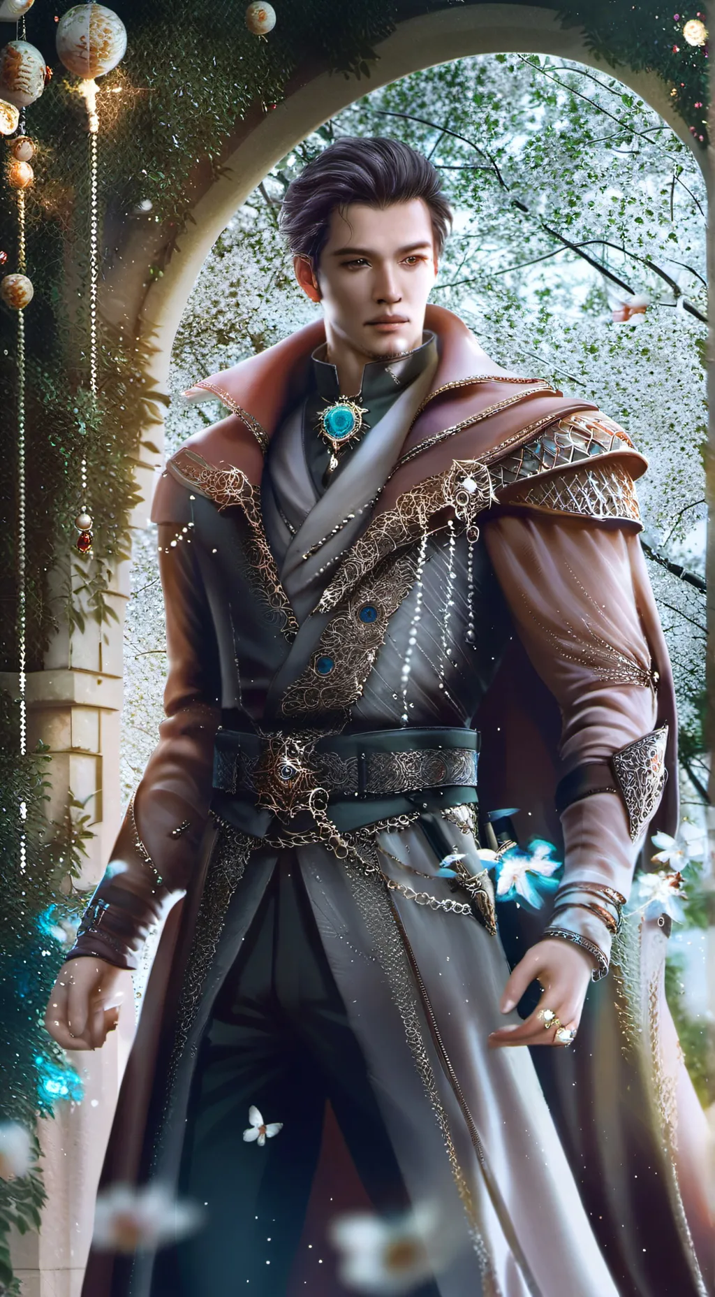 ai character: Techy background