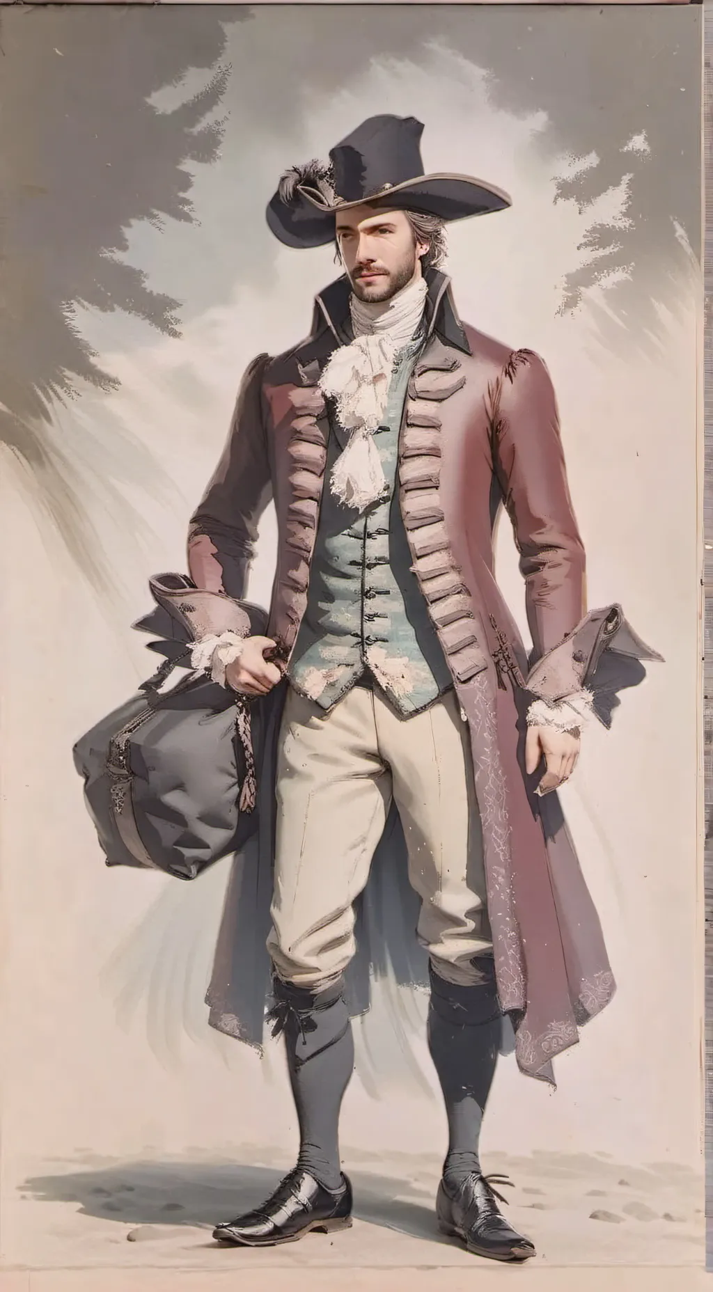 ai character: Guy from london background