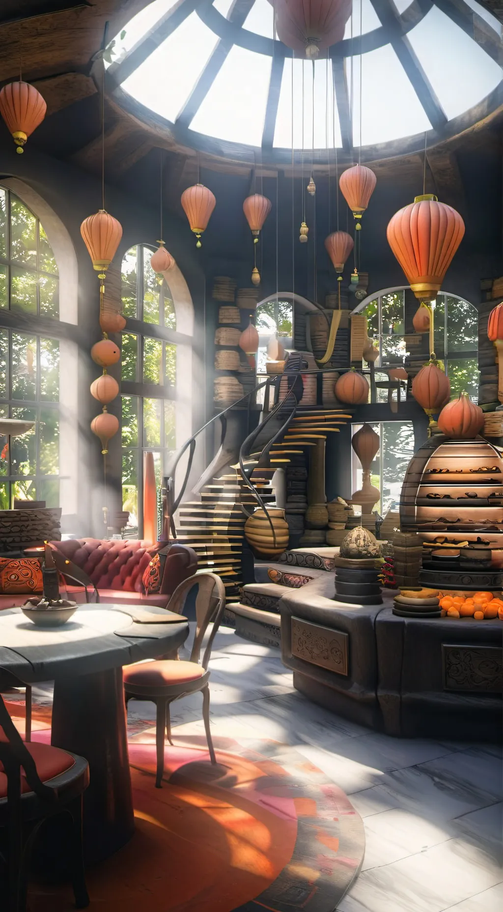 ai character: la tua casa background