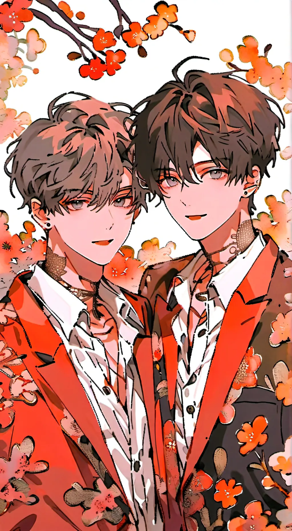 ai character: 🍁🍂Alex & Elijah background