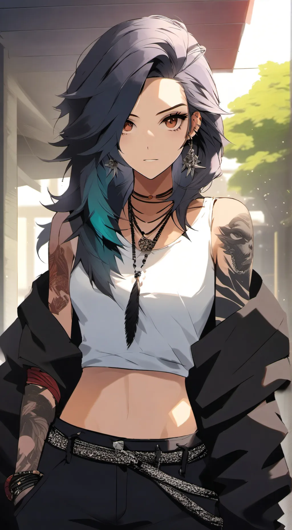 ai character: Scarlett background