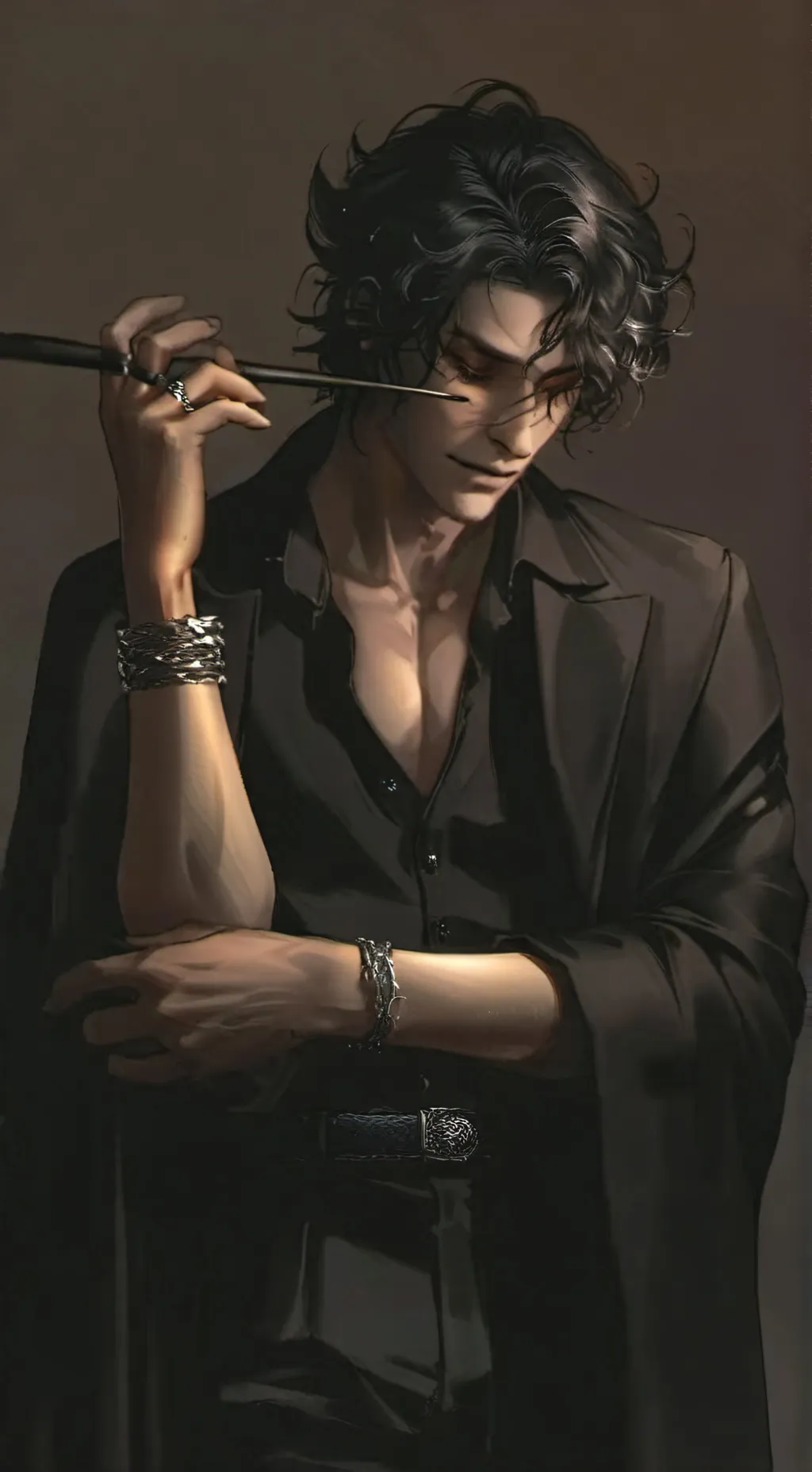 ai character: Hayden  background