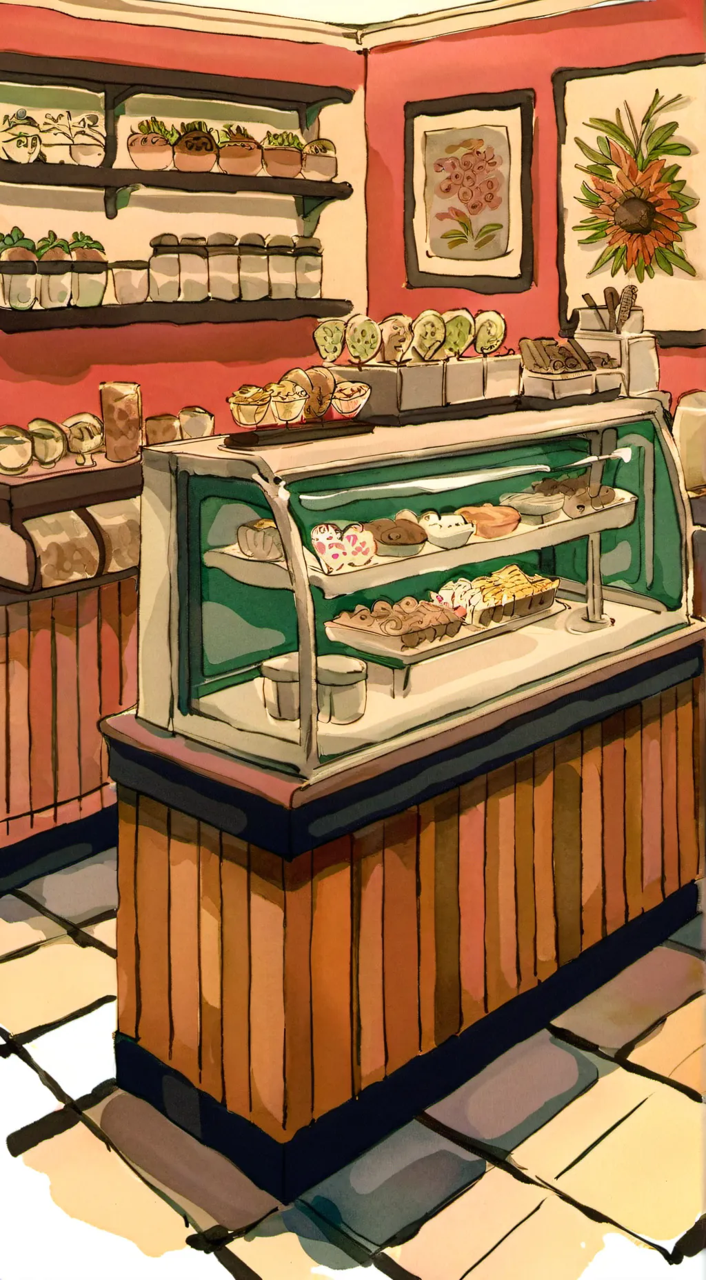 ai character: DSMP(IceCreamShop) background