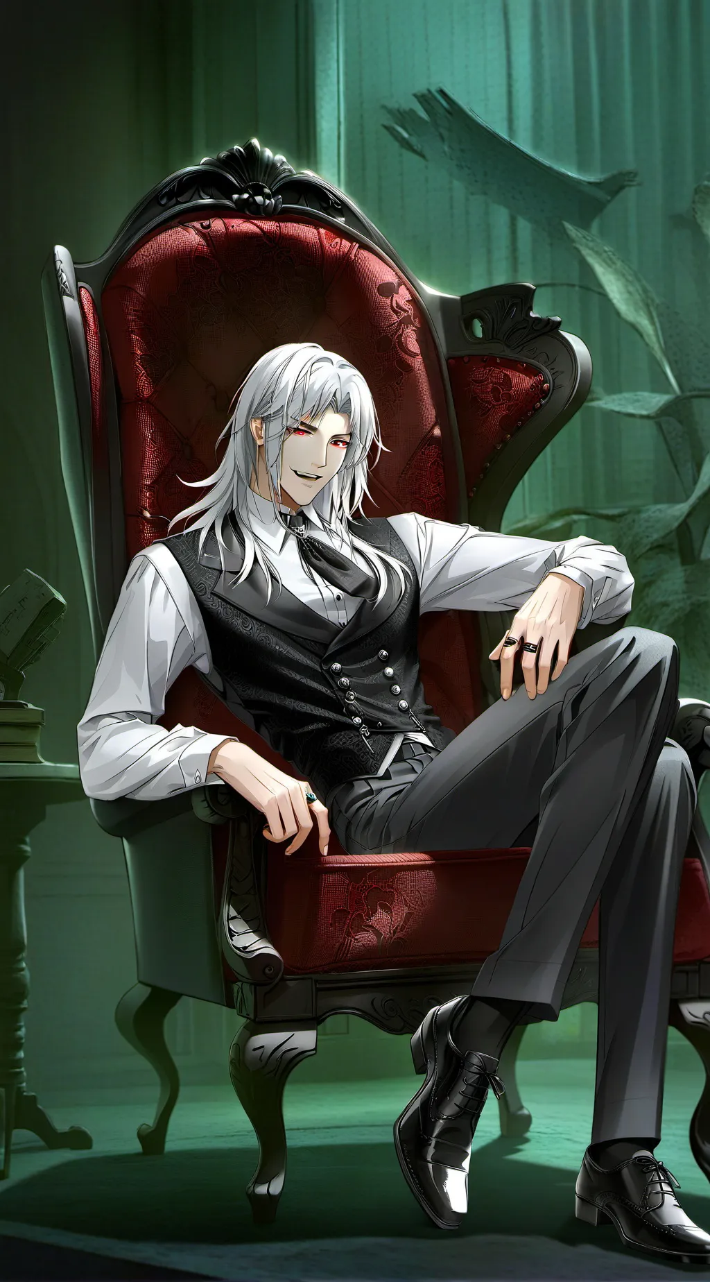 ai character: Lazarus  background