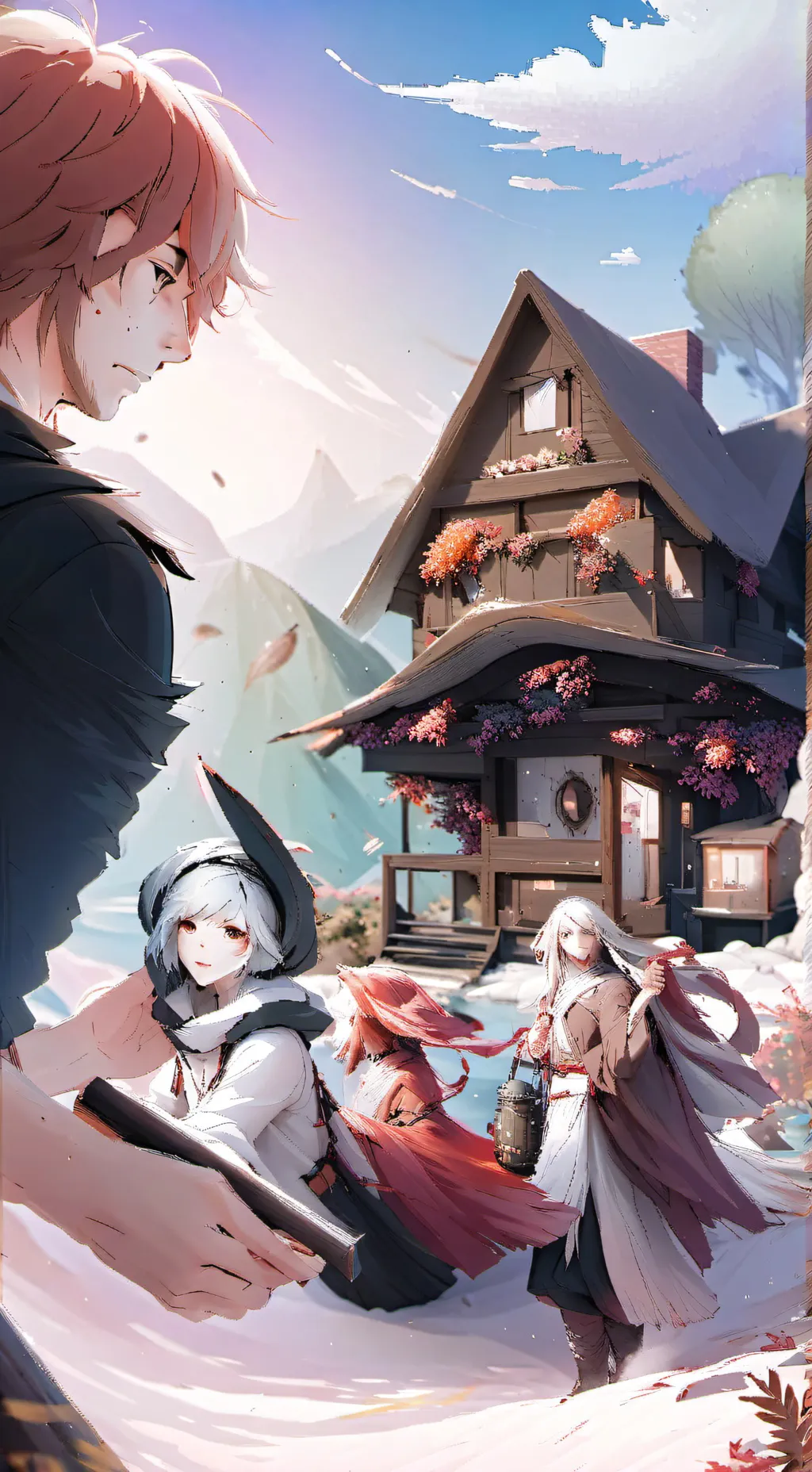 ai character: MHA in ur house 🏡🫵 background