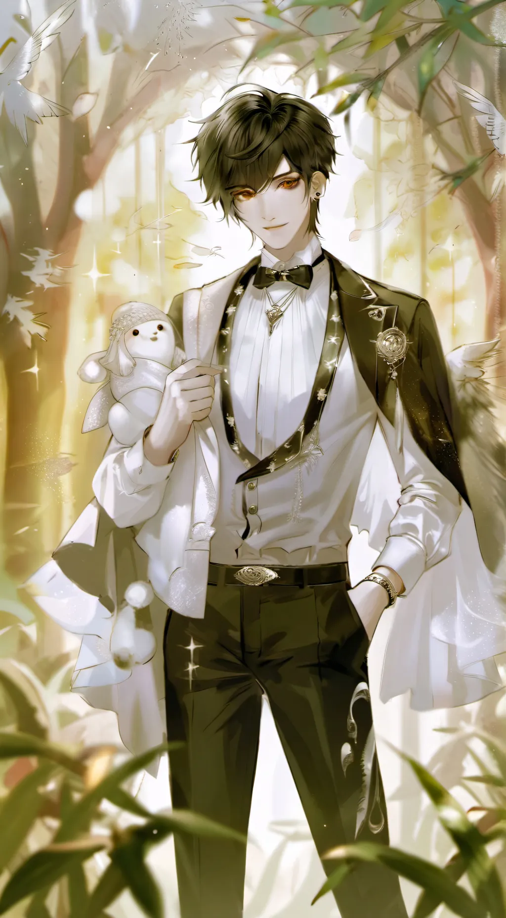 ai character: Dil background