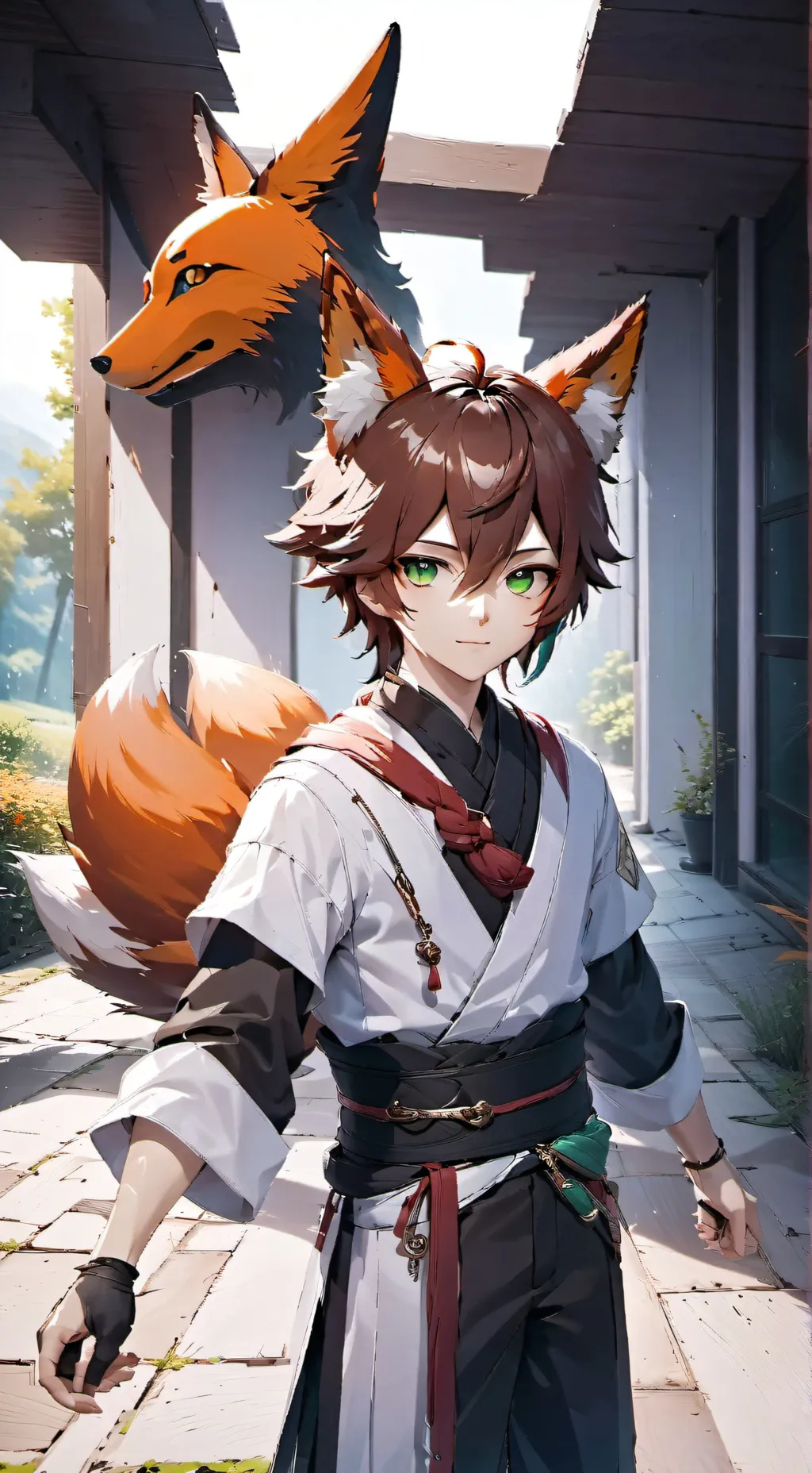 ai character: Luke background