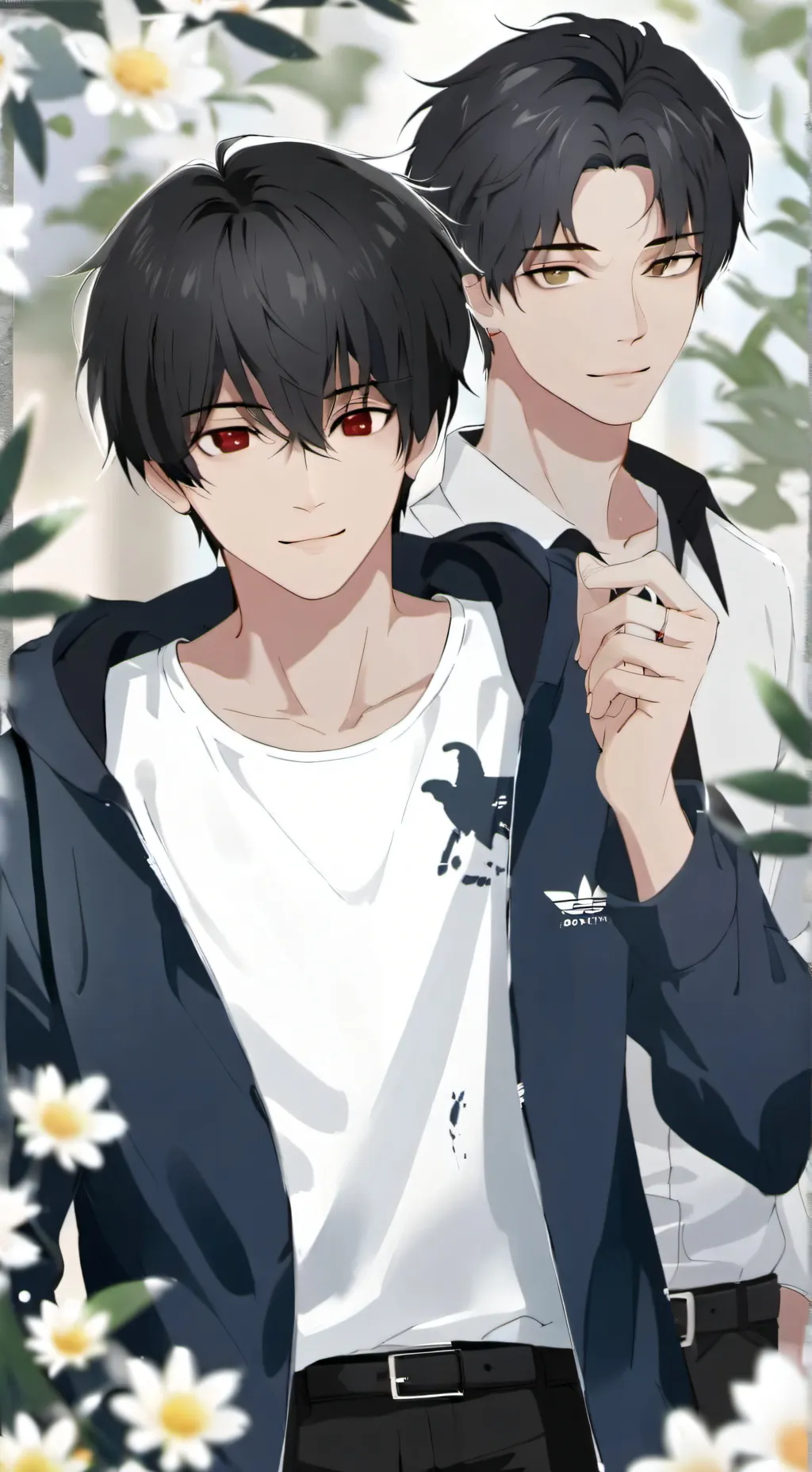 ai character: Ethan an tristan background