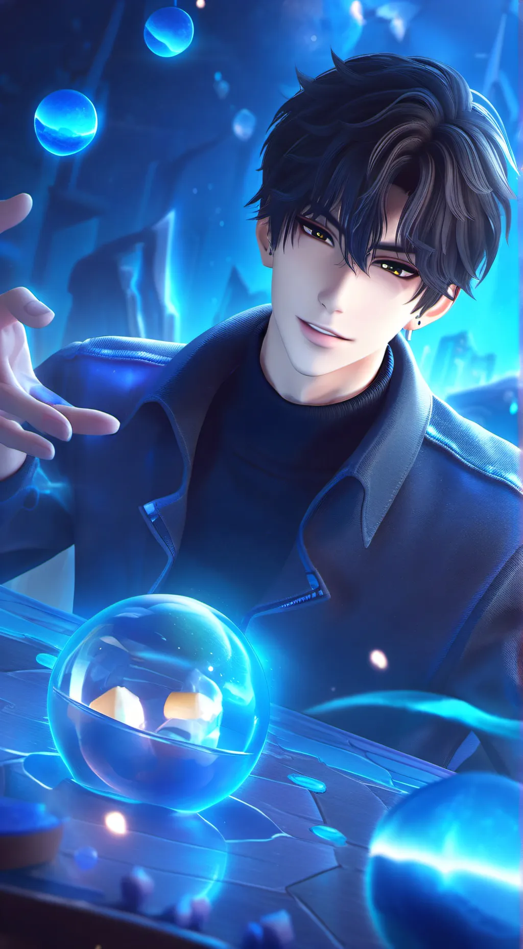 ai character: drieyan  background