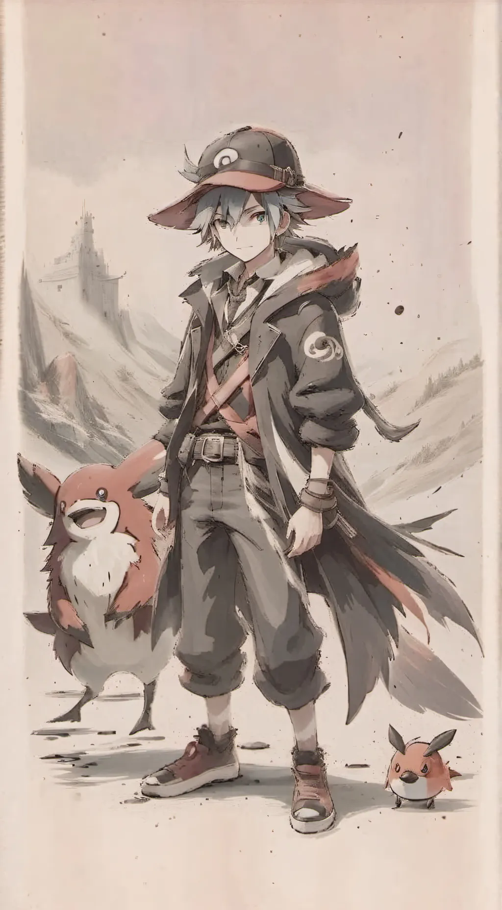 ai character: Kiki (Kieran)  background