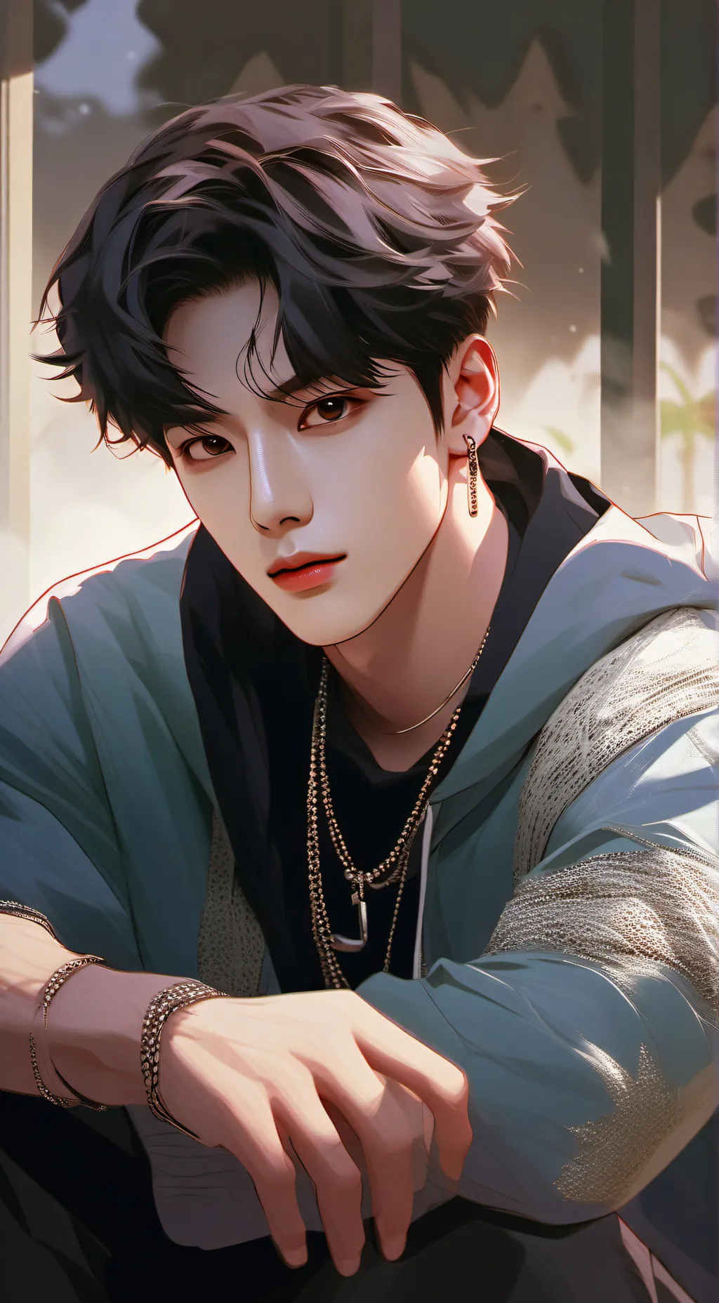 ai character: Jeon Jungkook background