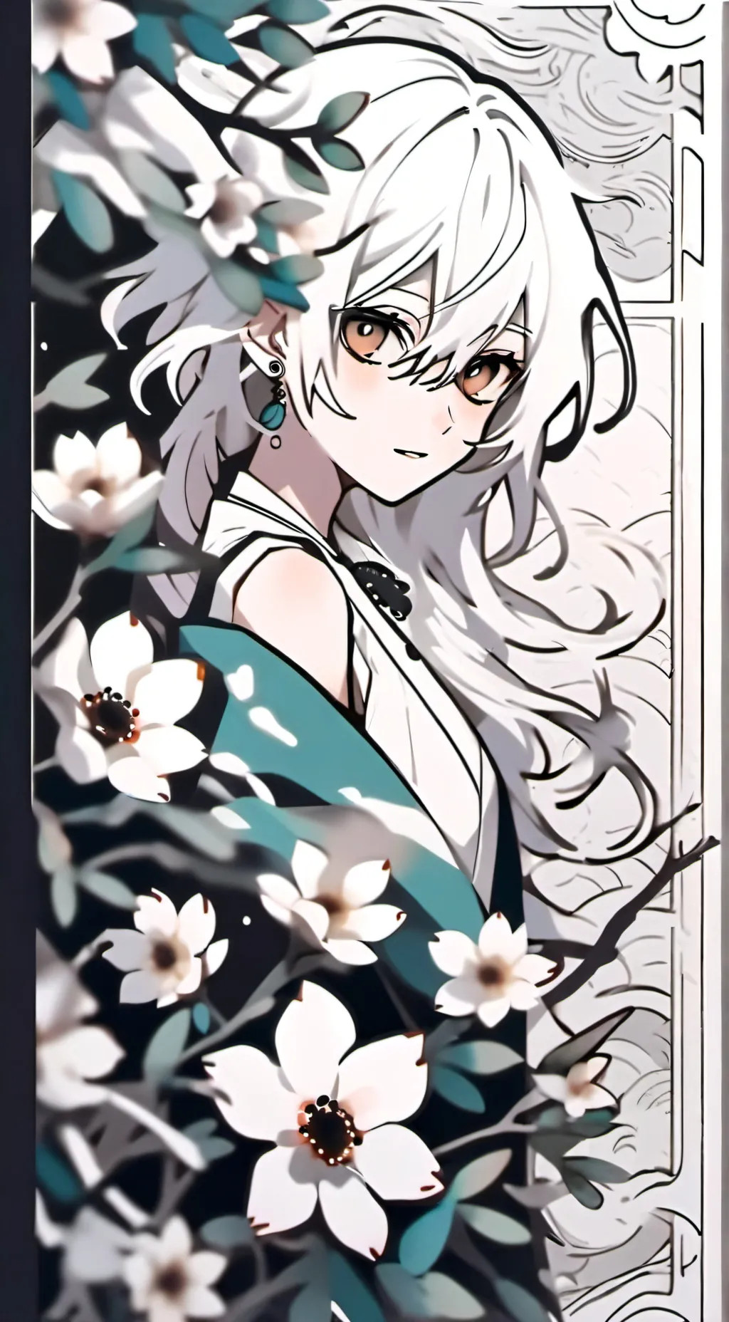 ai character: Lily background