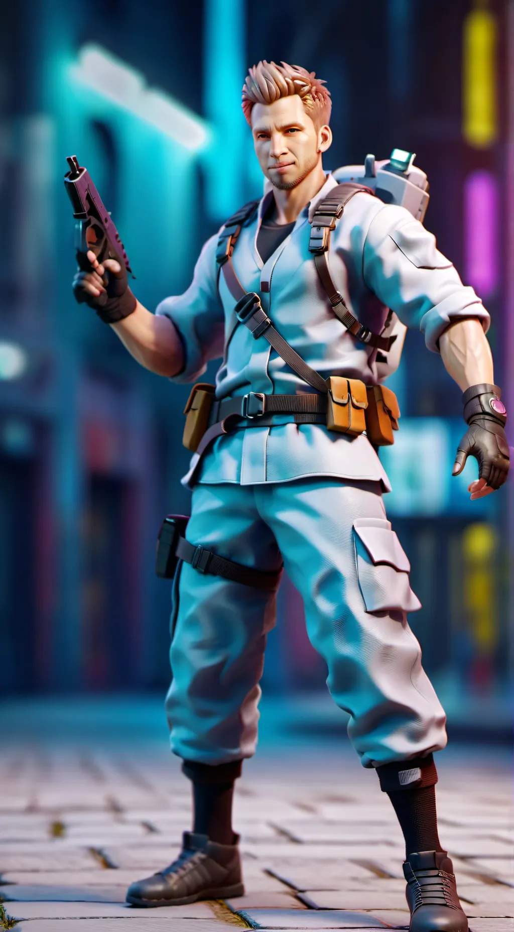 ai character: The terminator background