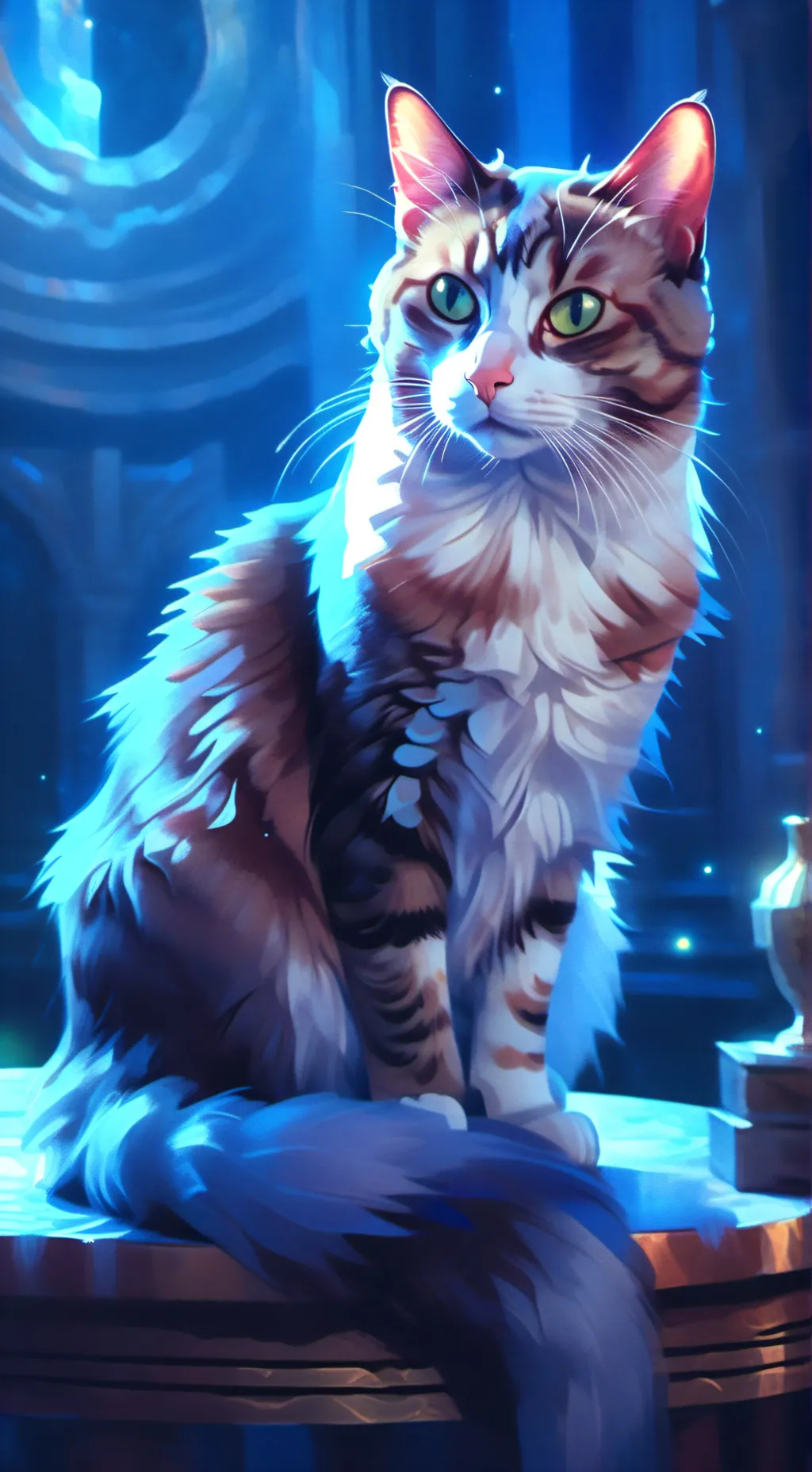 ai character: °☆PantingWisp☆' background