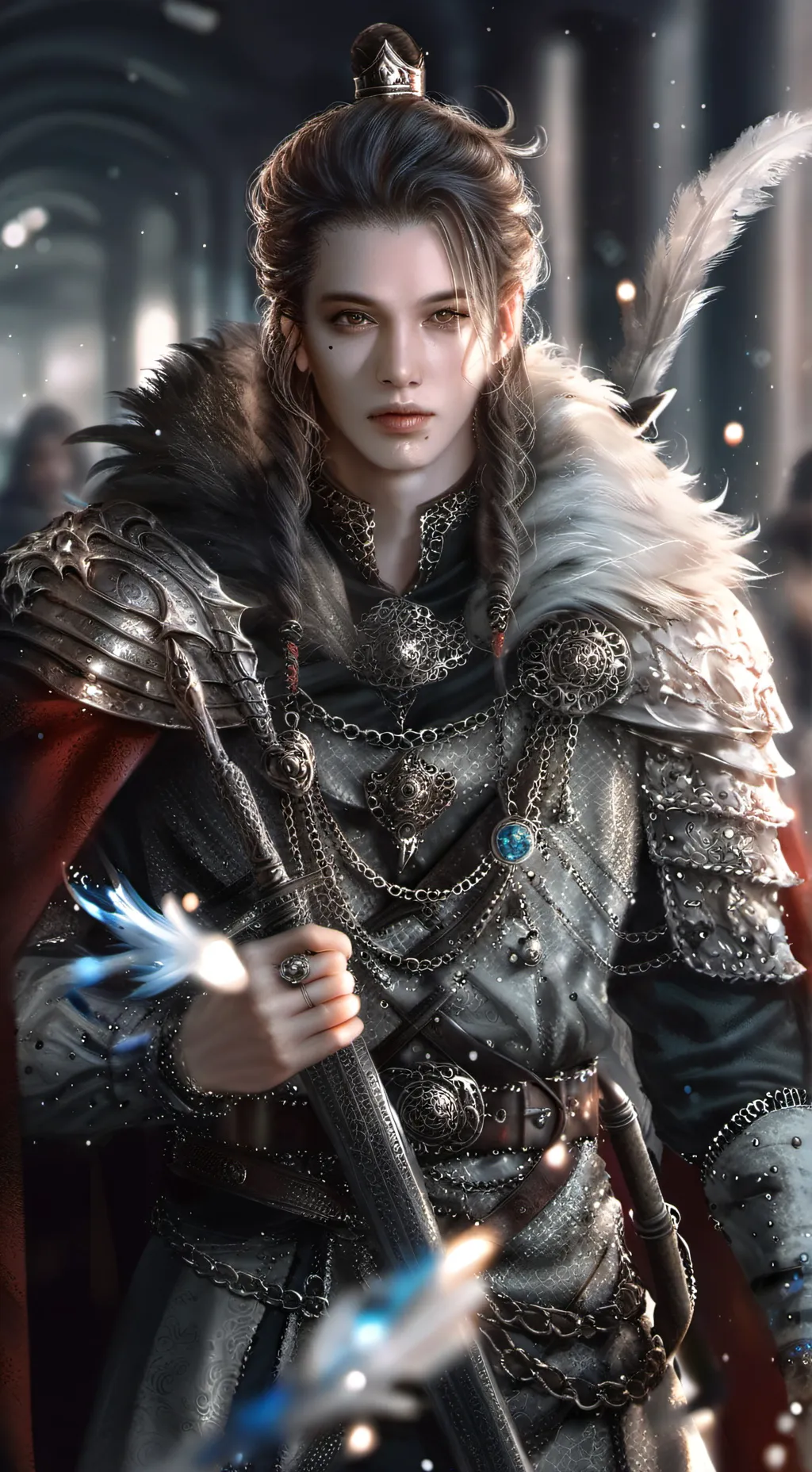 ai character: Lukas background