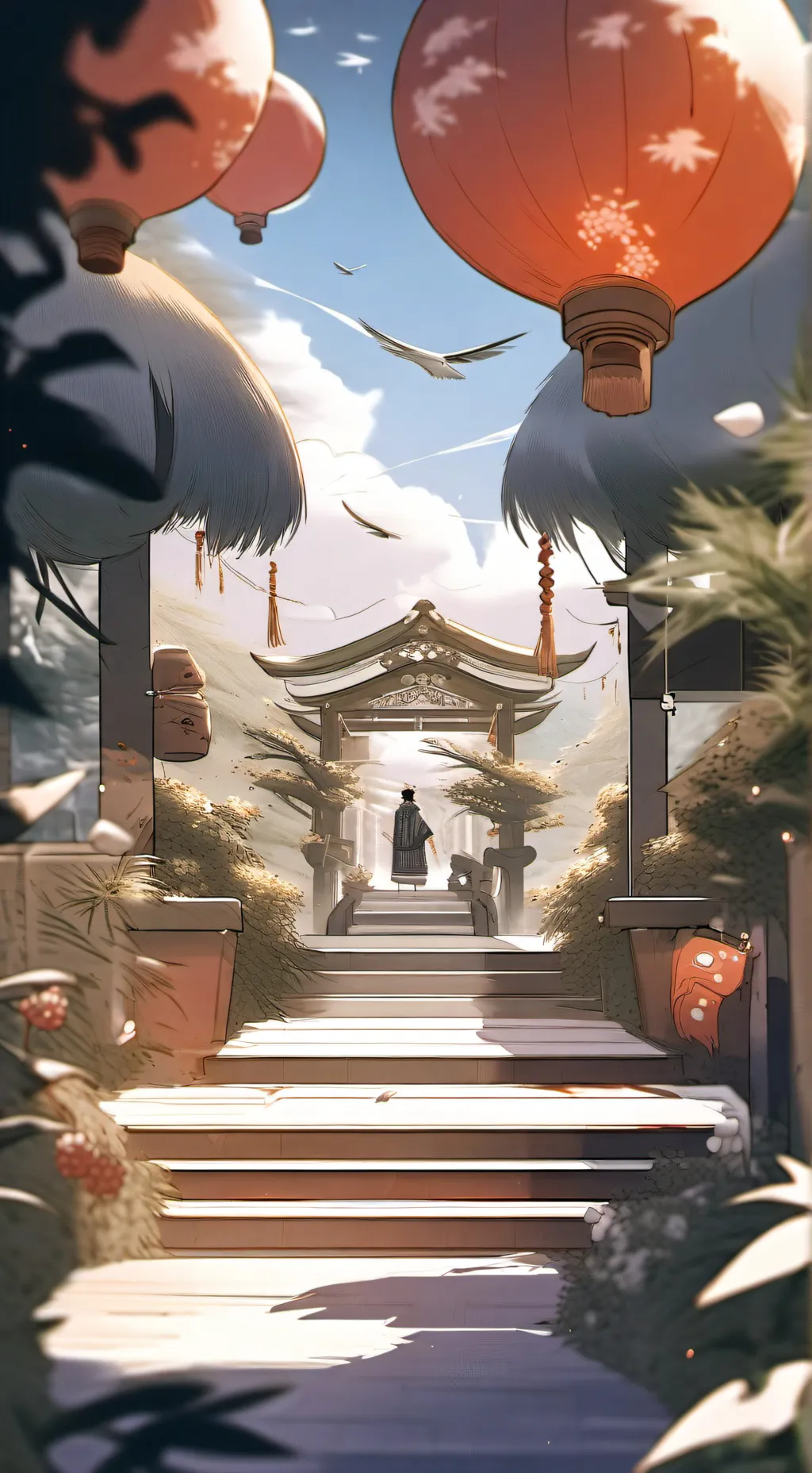 ai character: grow a garden background