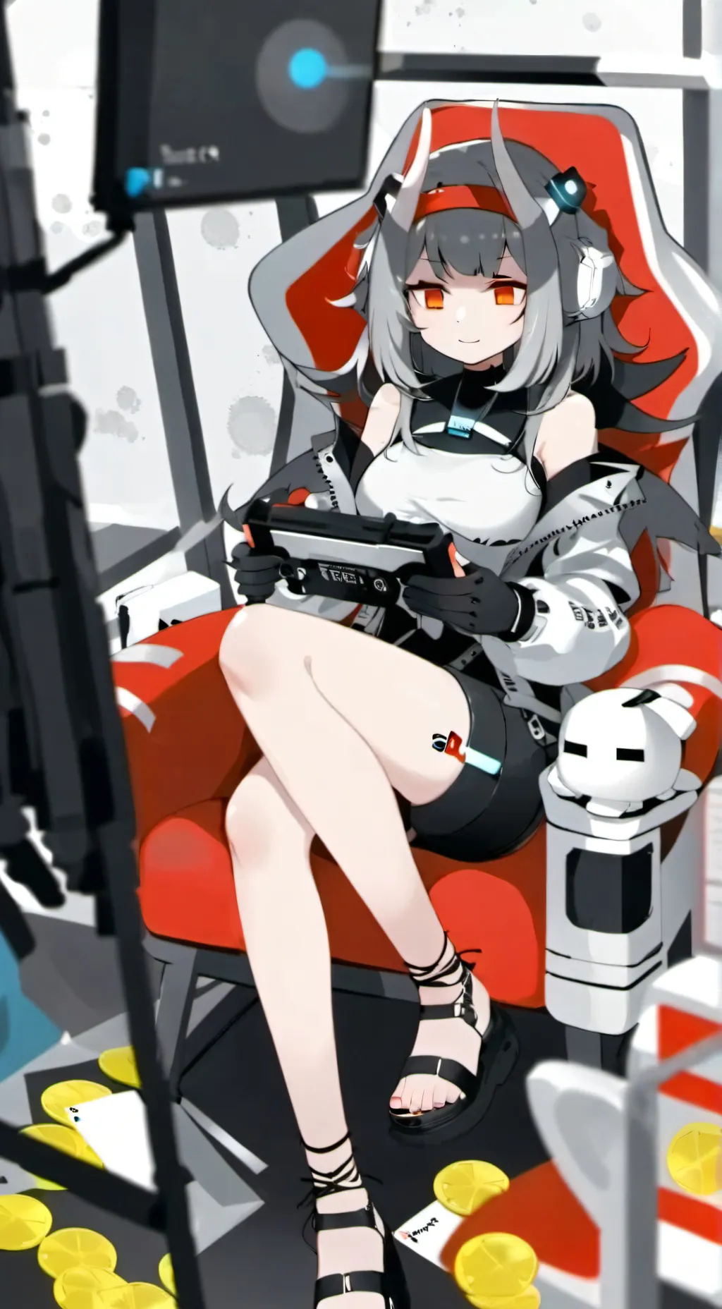 ai character: игрок background